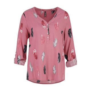 Mira Feather Bluse