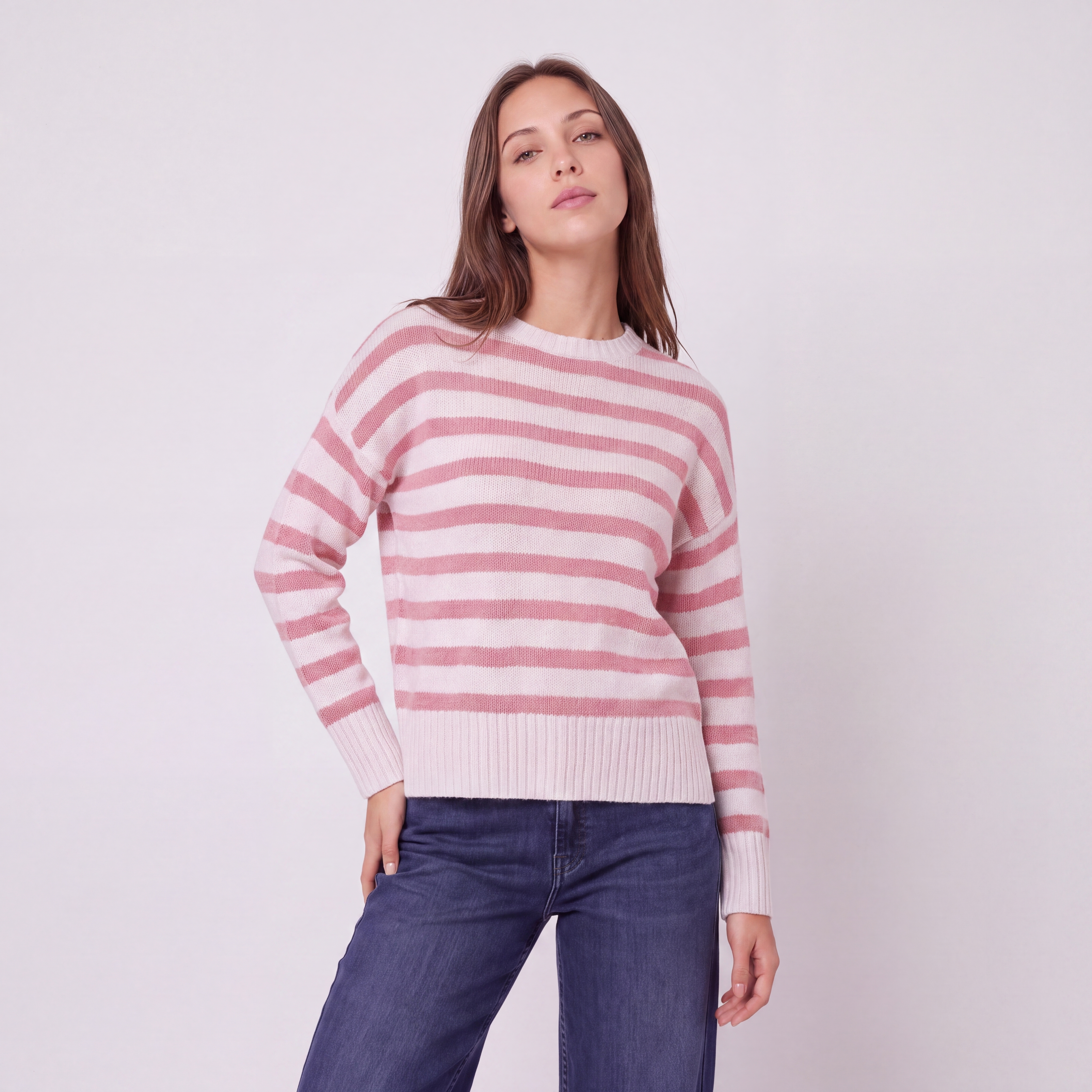 Cherry Stripe Pullover