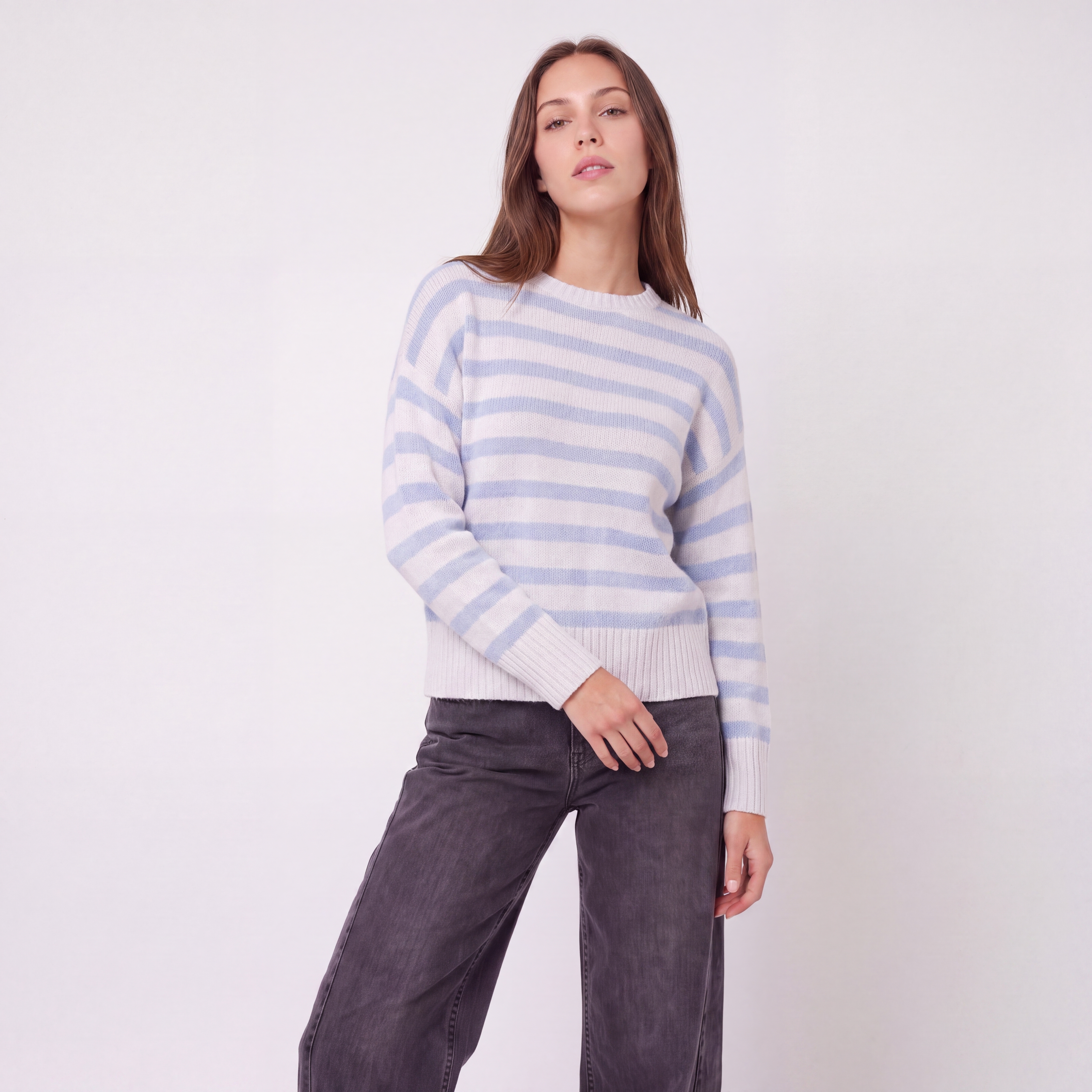 Cherry Stripe Pullover