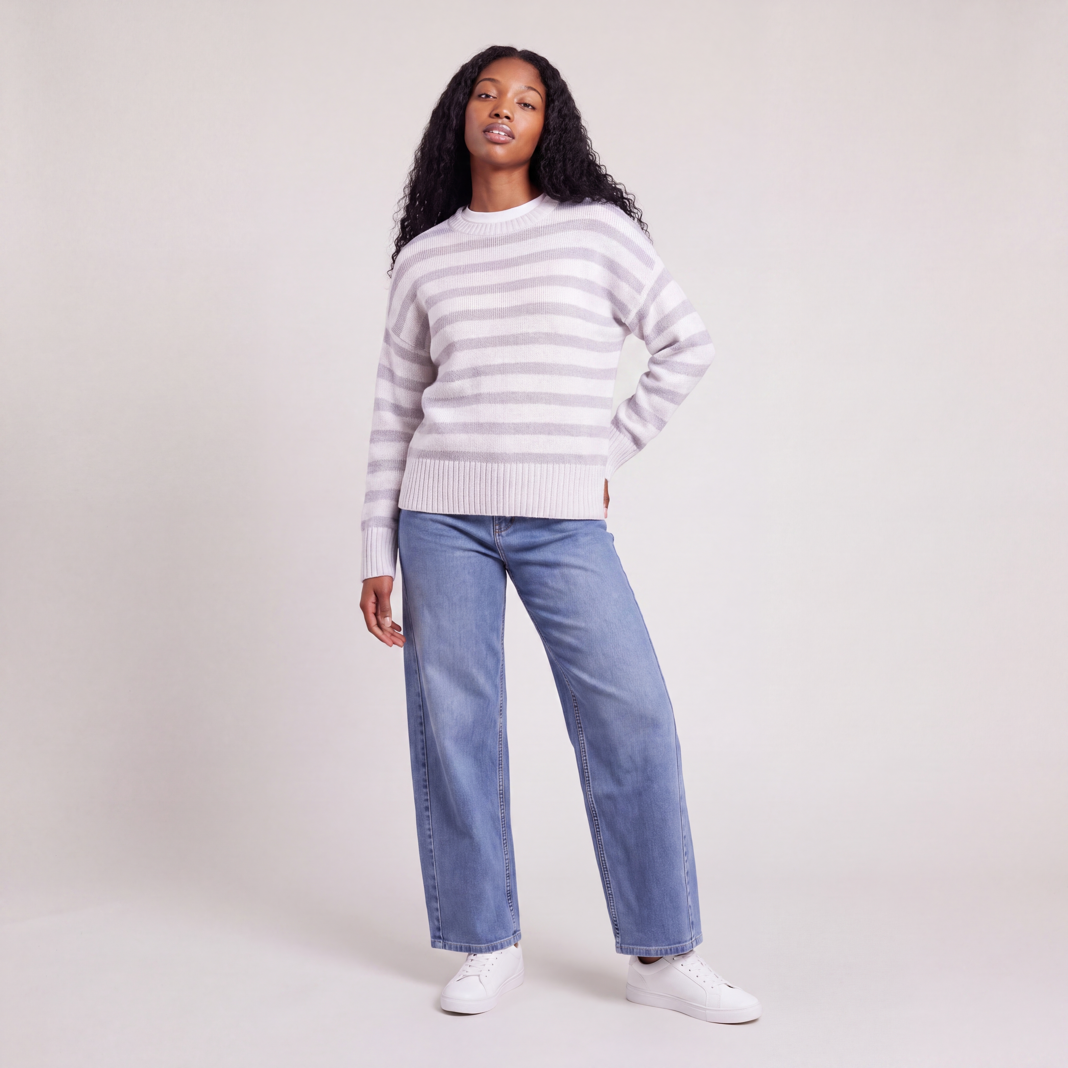 Cherry Stripe Pullover