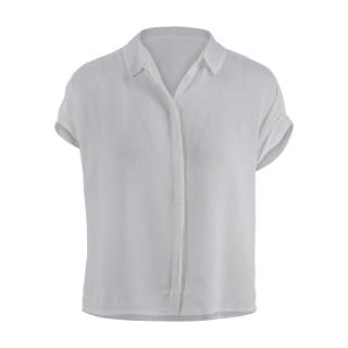 Goa Crinkle Print Bluse