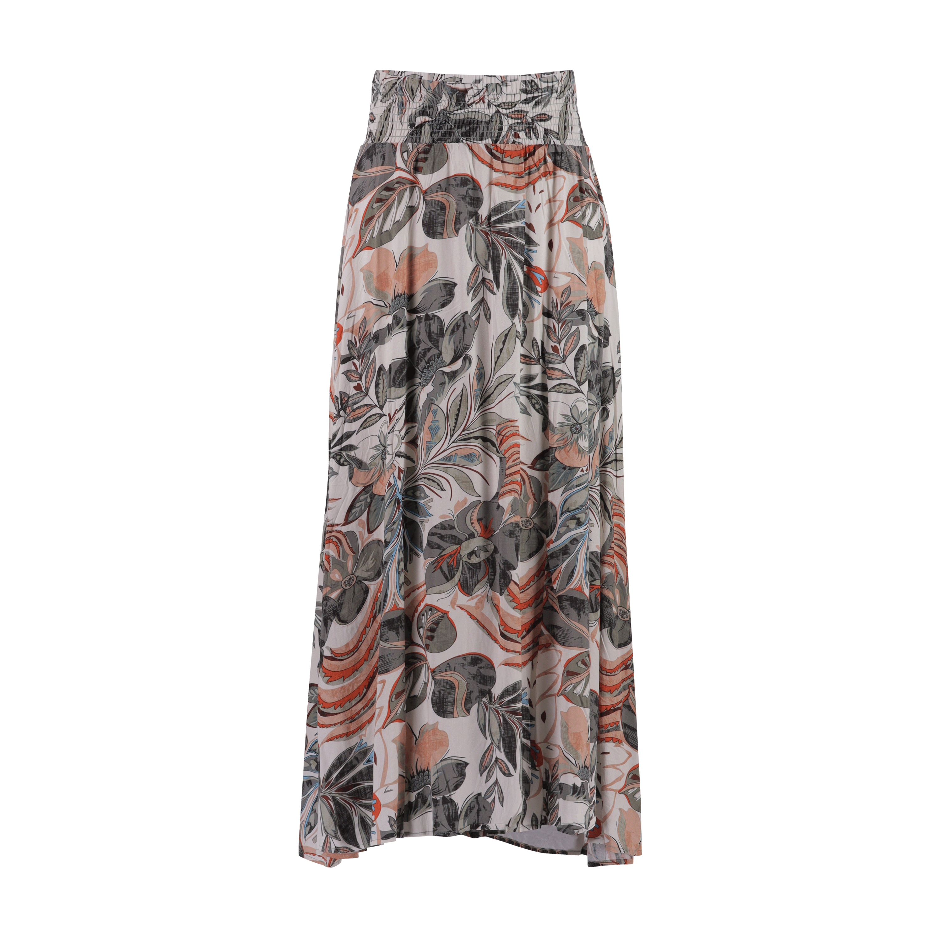 Yaya Tropical Jupe Sauge