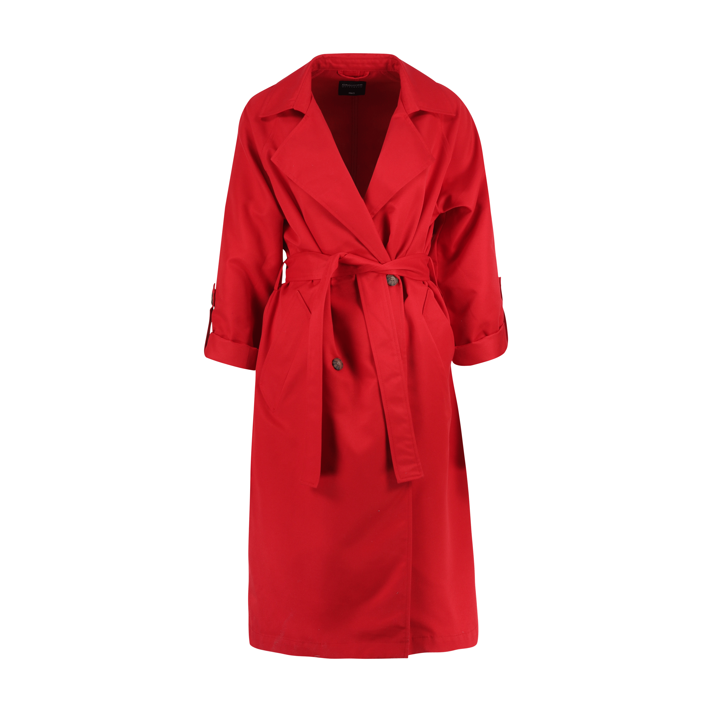 Jacken & Mäntel: Uma Mantel in Rot CHF 39.95 für Frauen | Chicorée Jacken & Mäntel: Uma Mantel in Rot CHF 39.95 für Frauen | Chicorée