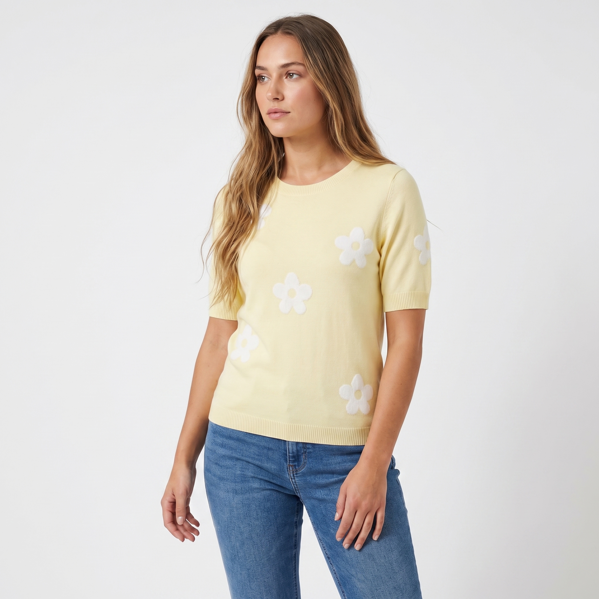 Sally Flower Pullover