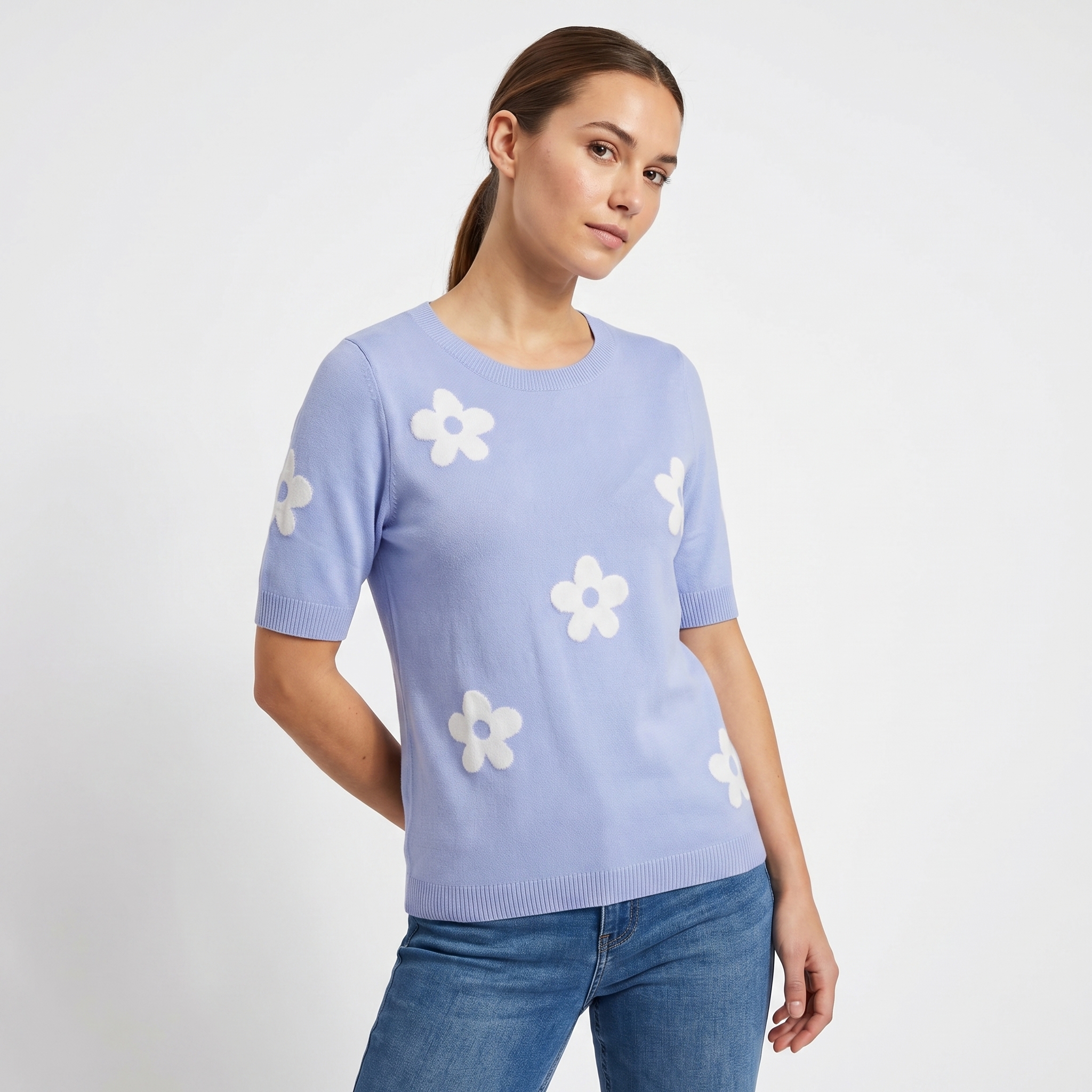 Sally Flower Pullover
