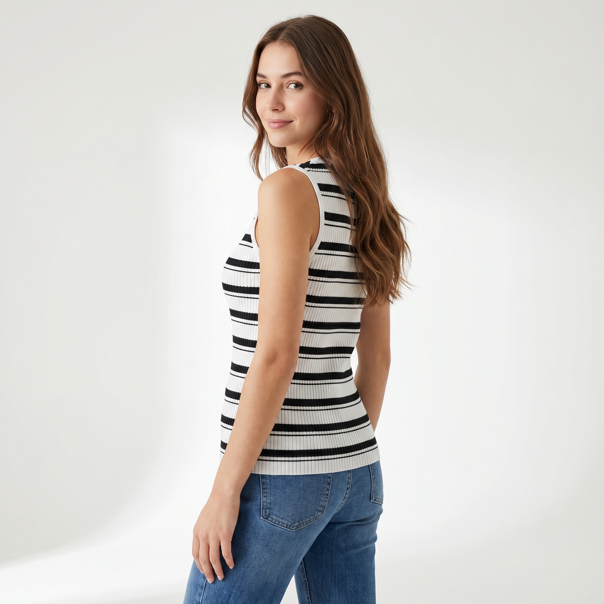 Sally Knit Stripe Top