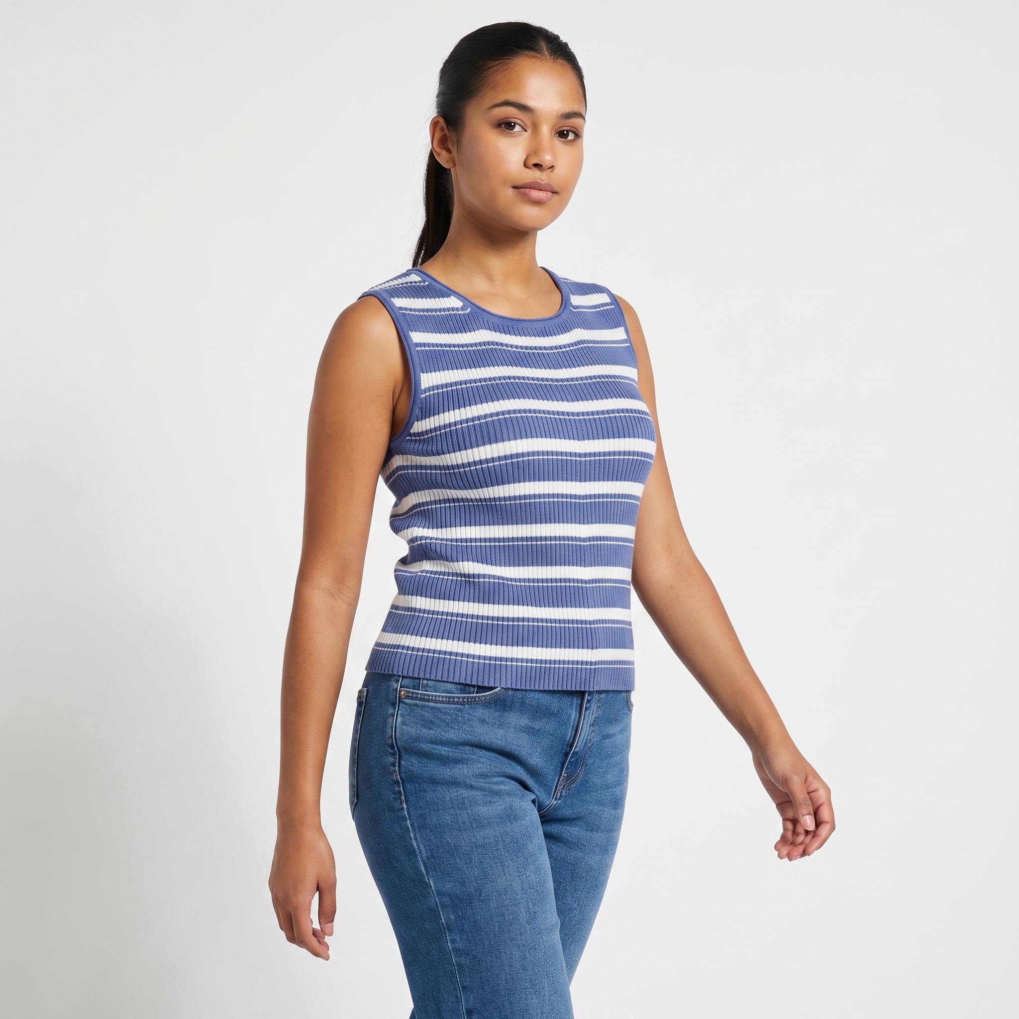 Sally Knit Stripe Top
