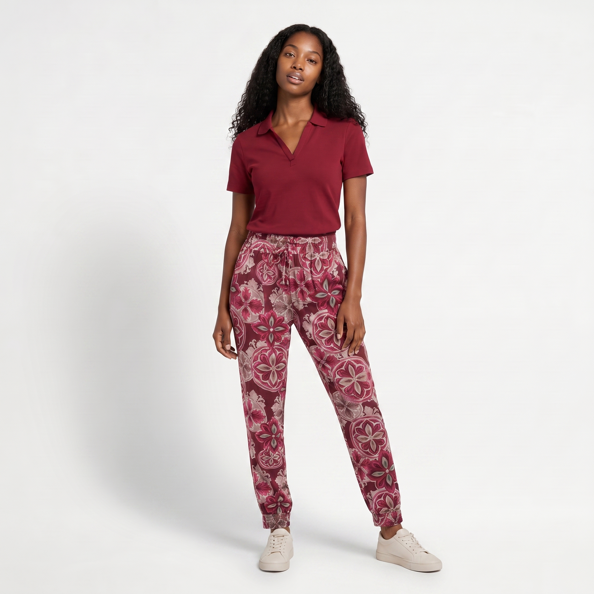 Yaya Print 1 Pants