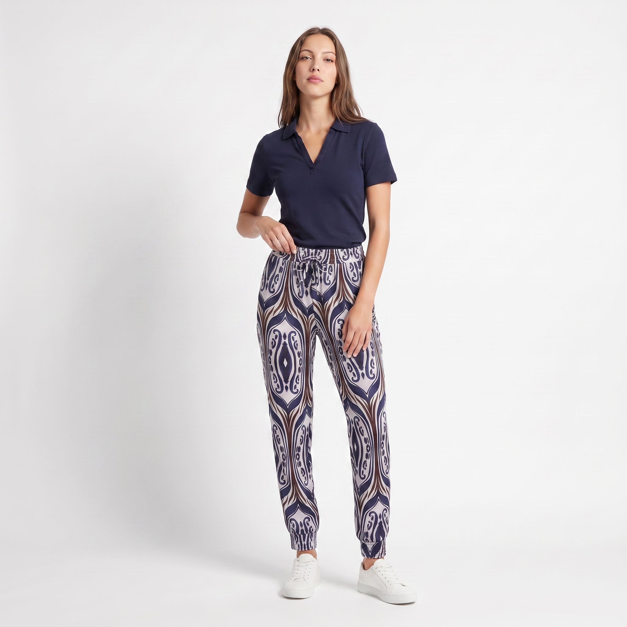 Yaya Print 1 Pants