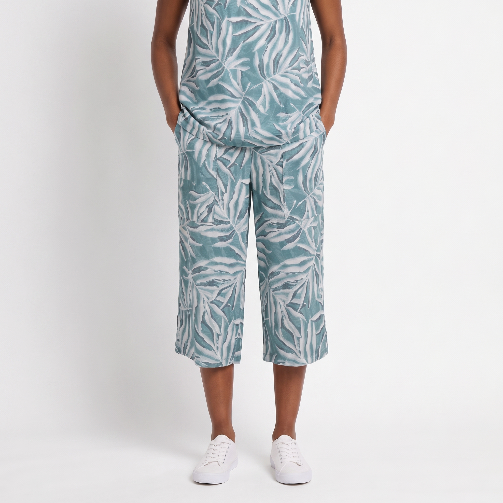Yayana Print Bermuda