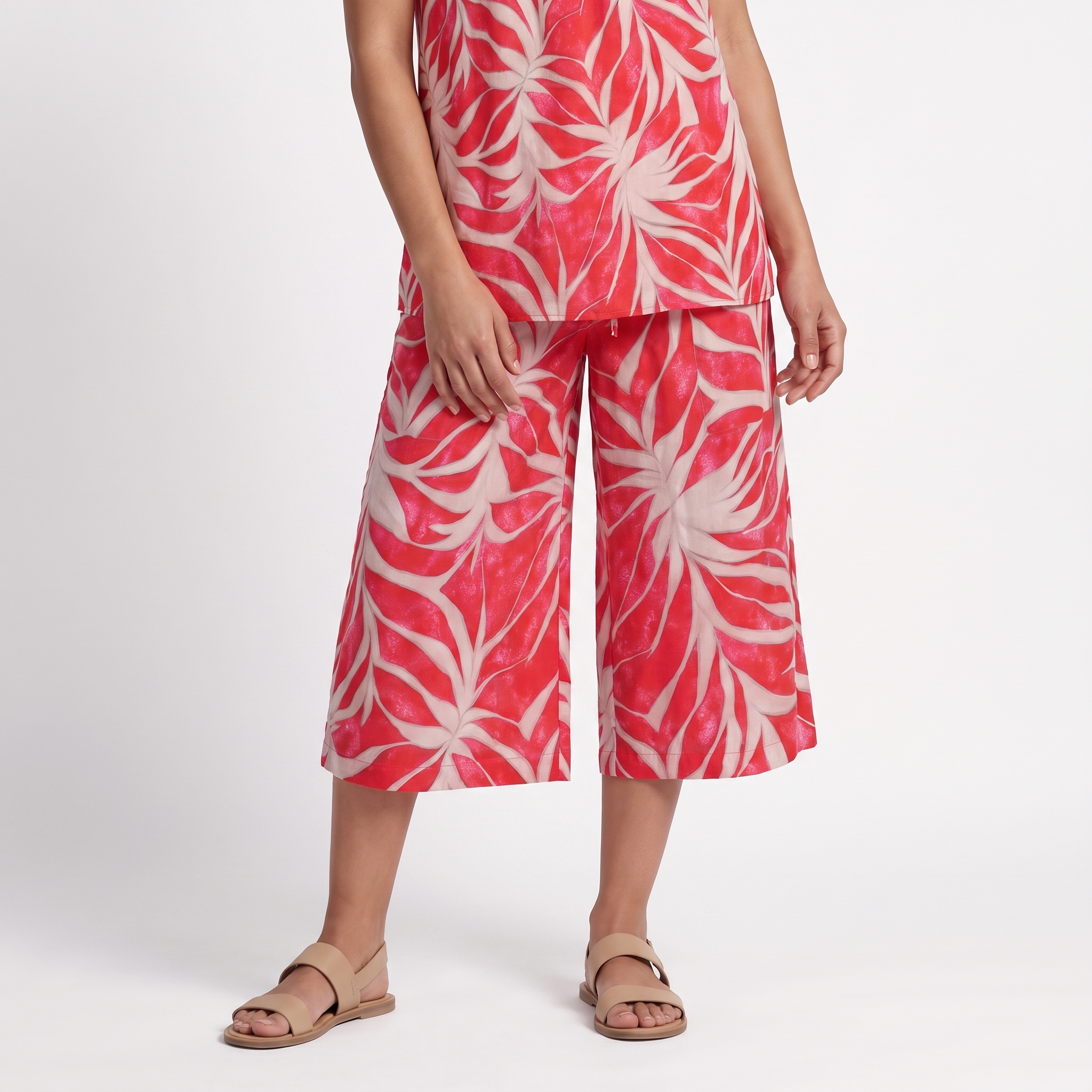 Yayana Print Bermuda