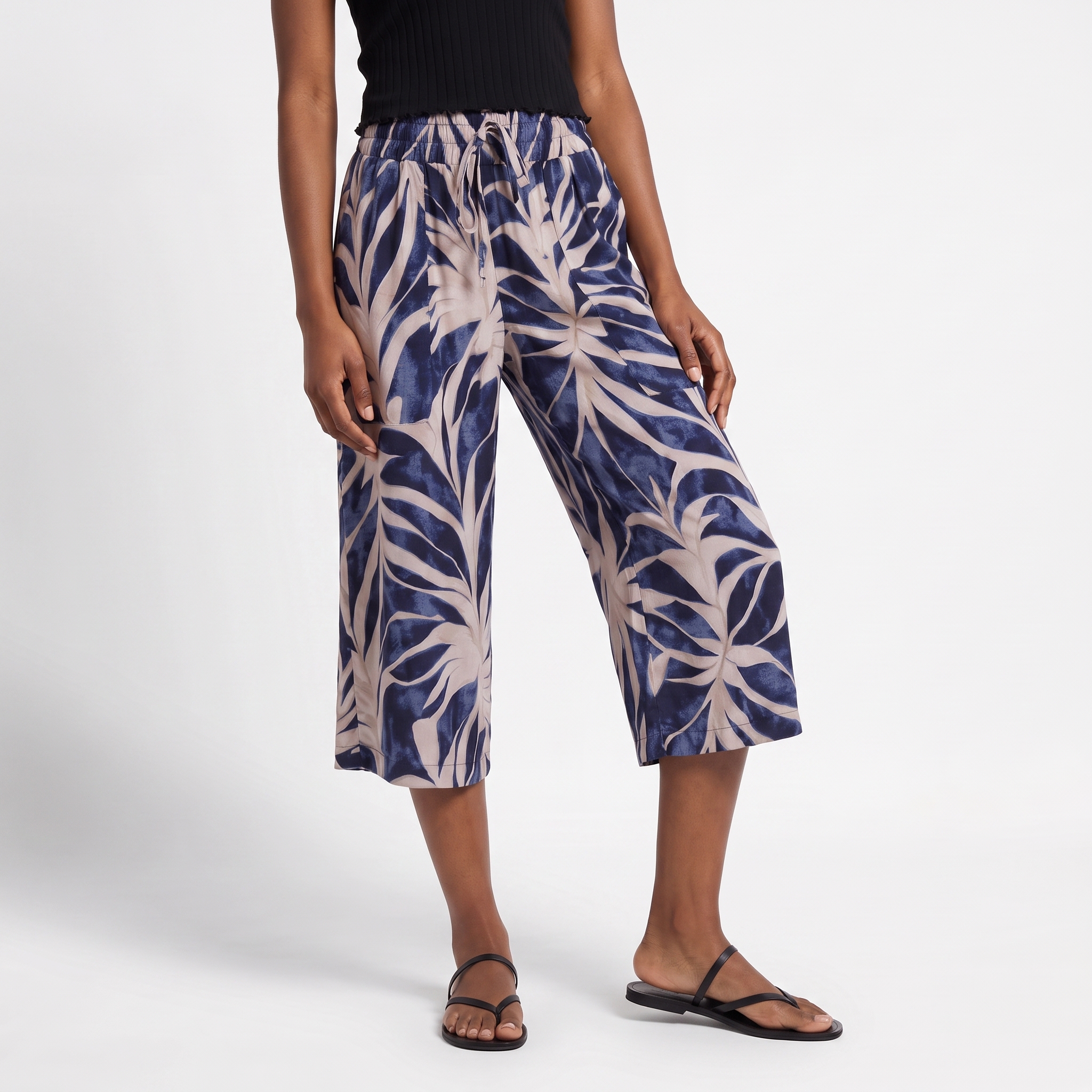 Yayana Print Bermuda