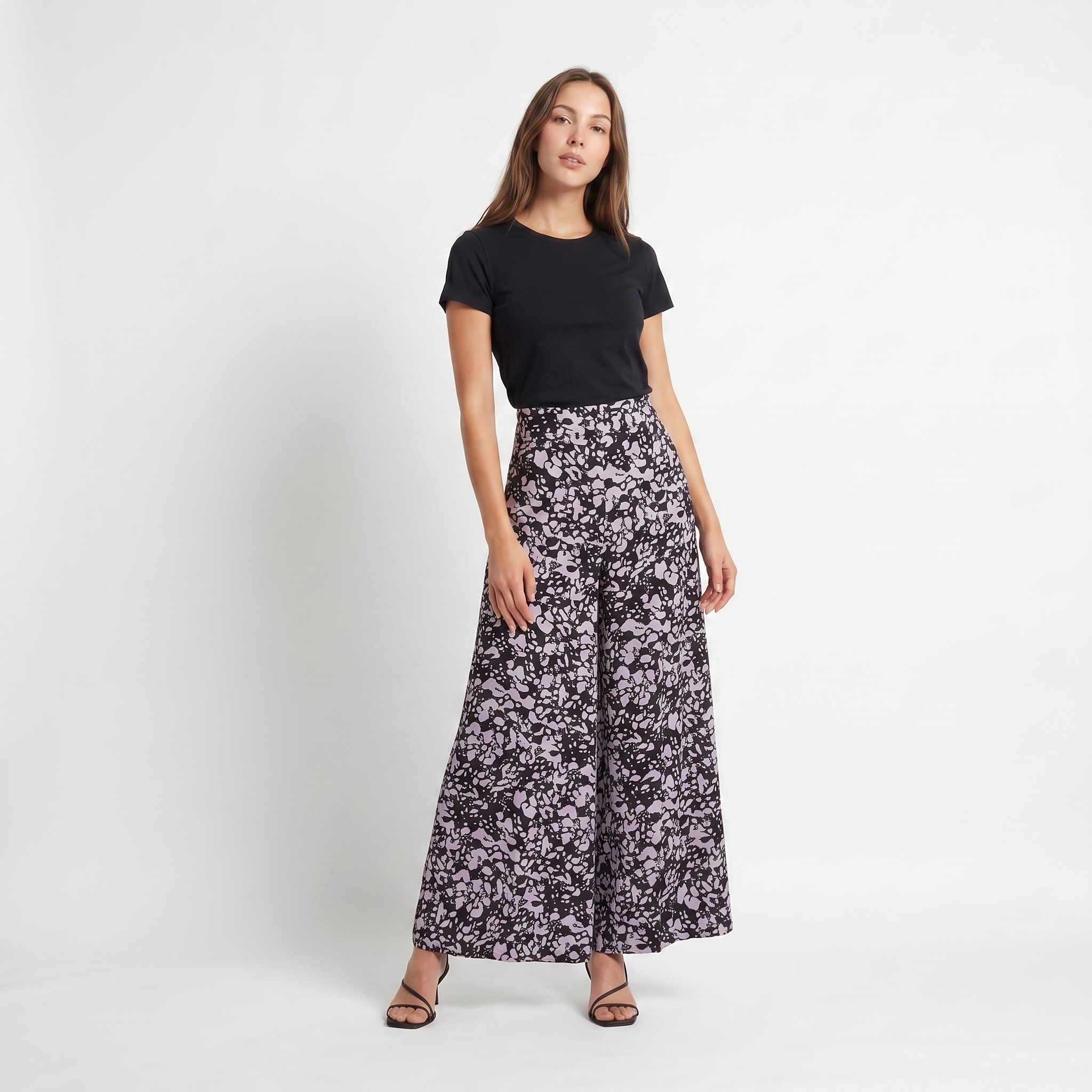 Yoyo Print Pants