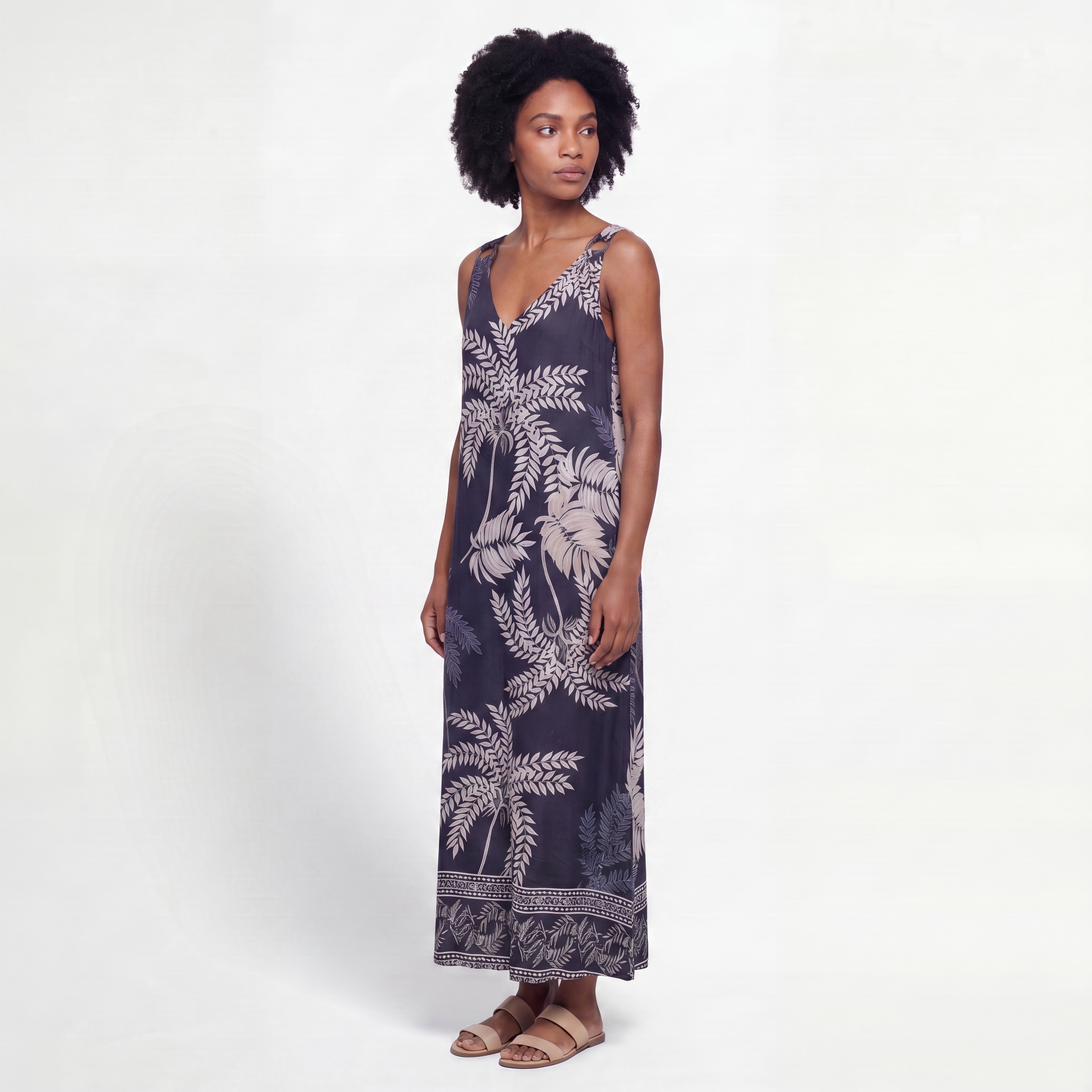 Wing Print Kleid