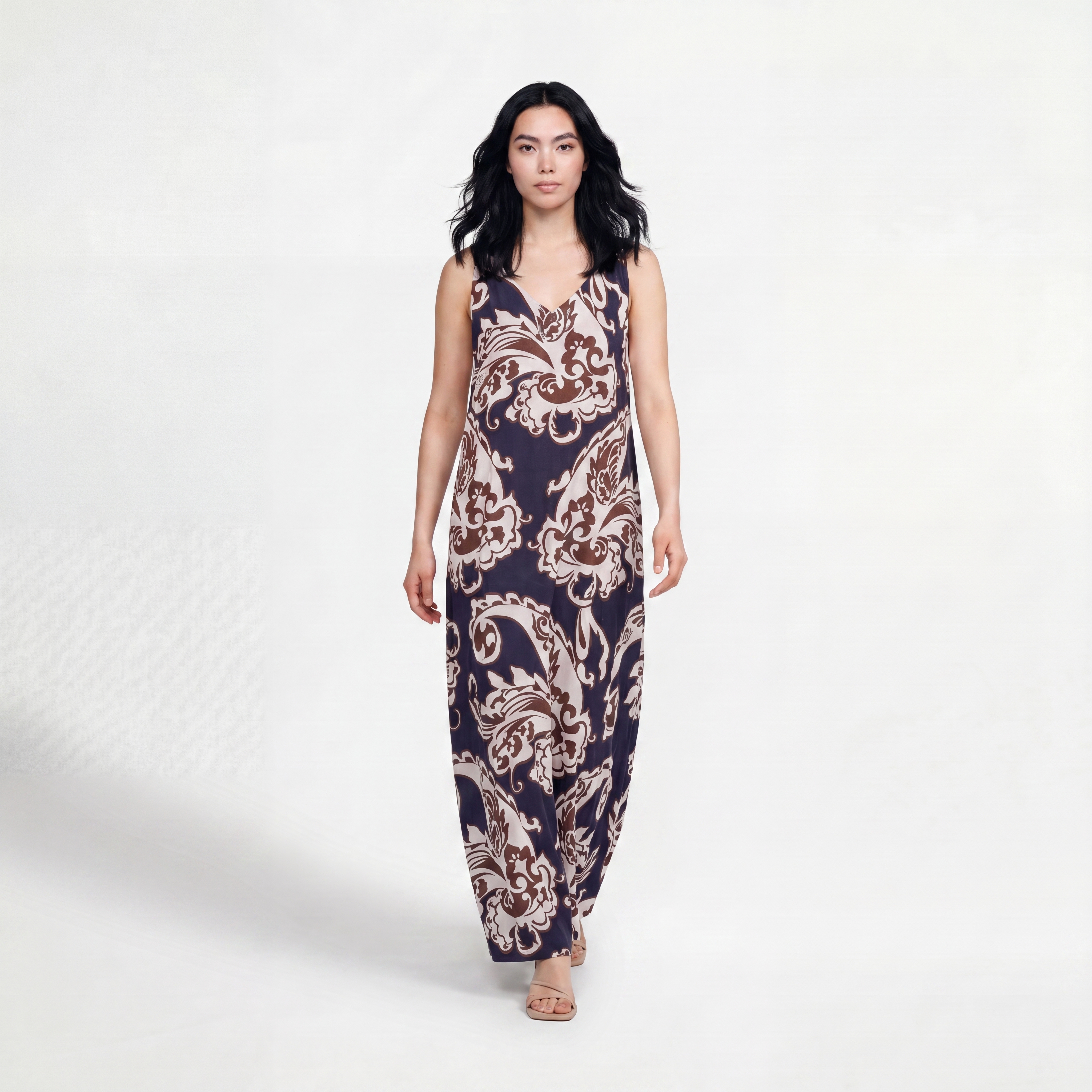 Wing Print Kleid
