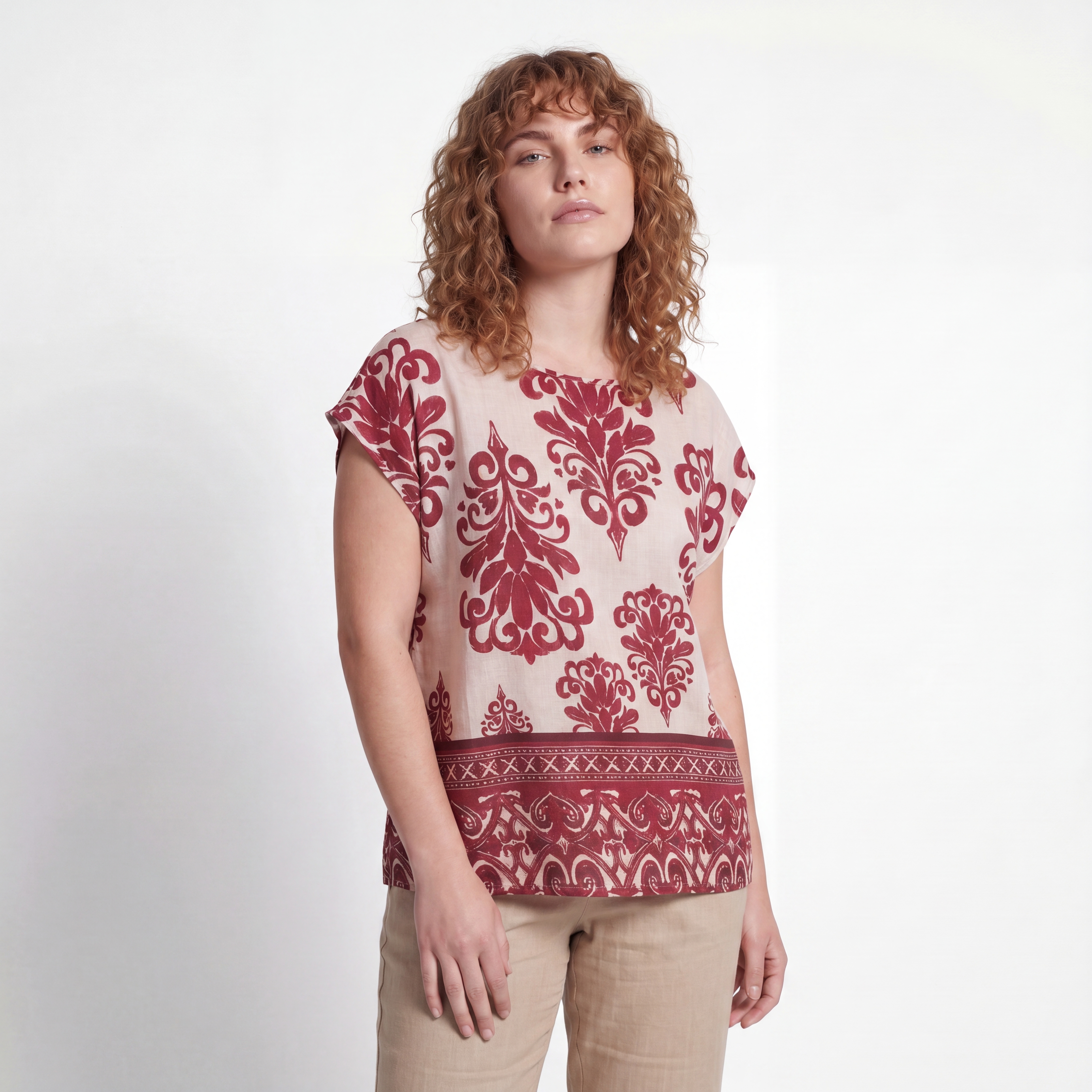 Liz Print Shirt