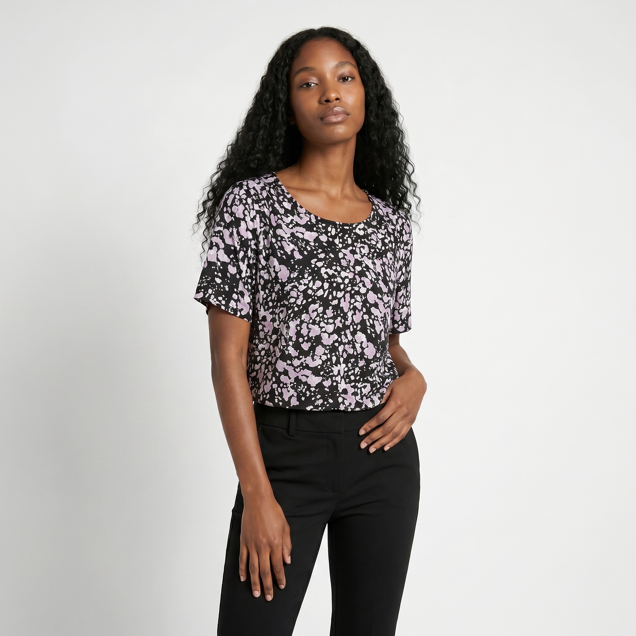Carla Crinkle P. Bluse
