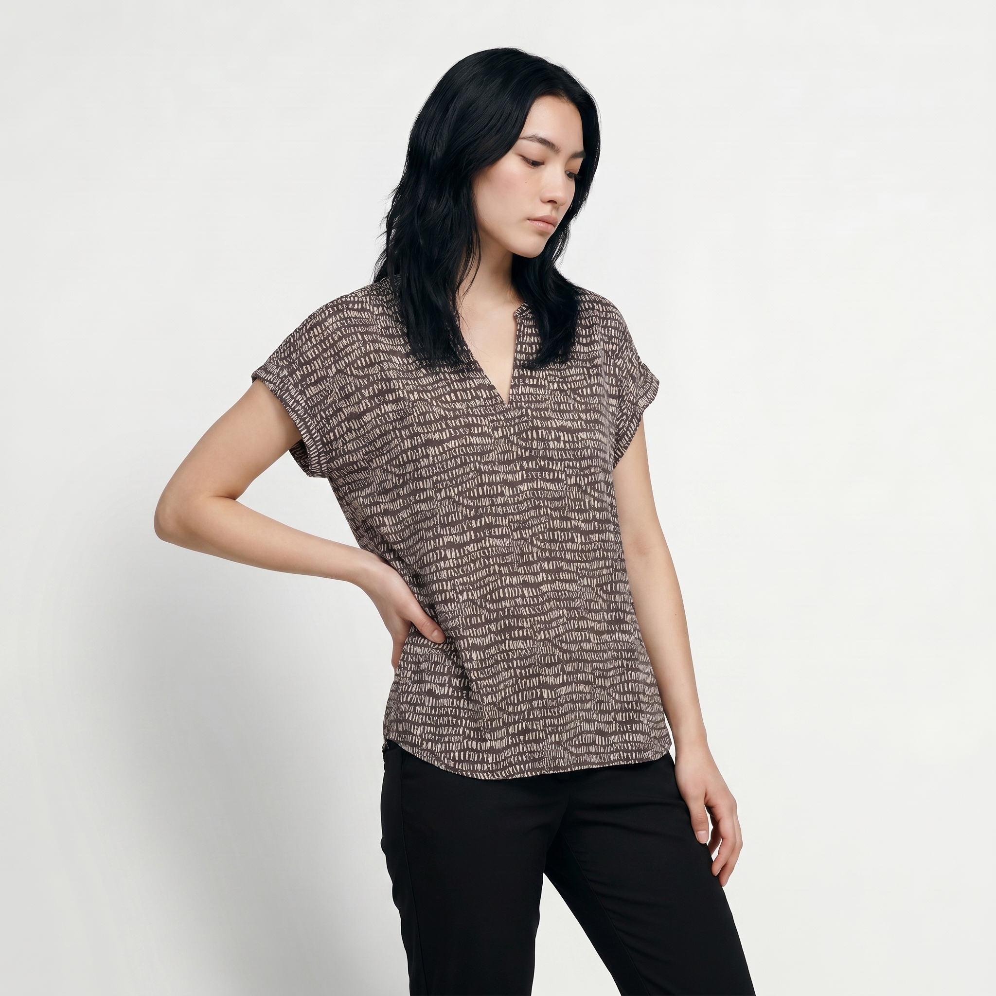 Mara Print 2 Bluse