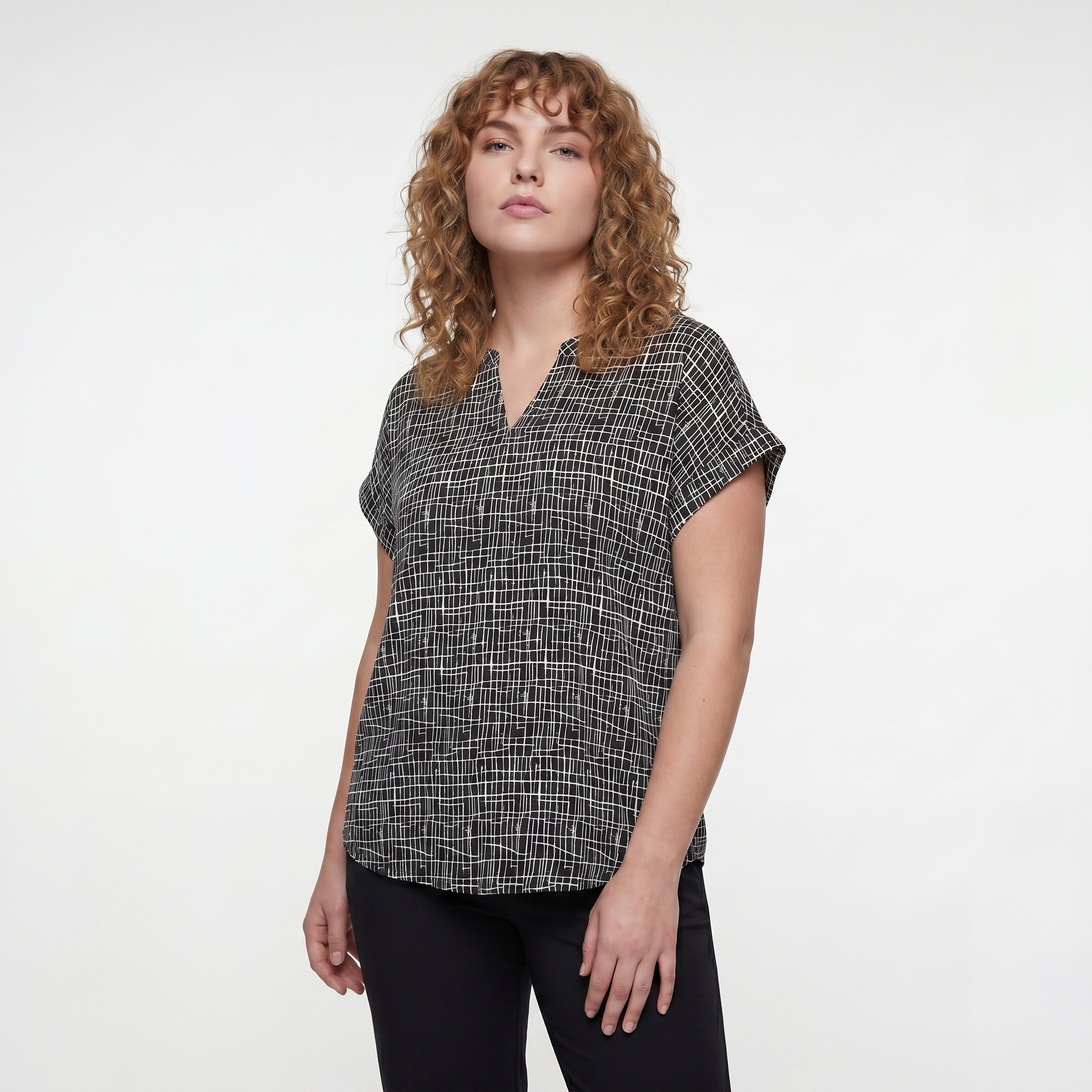 Mara Print 2 Bluse