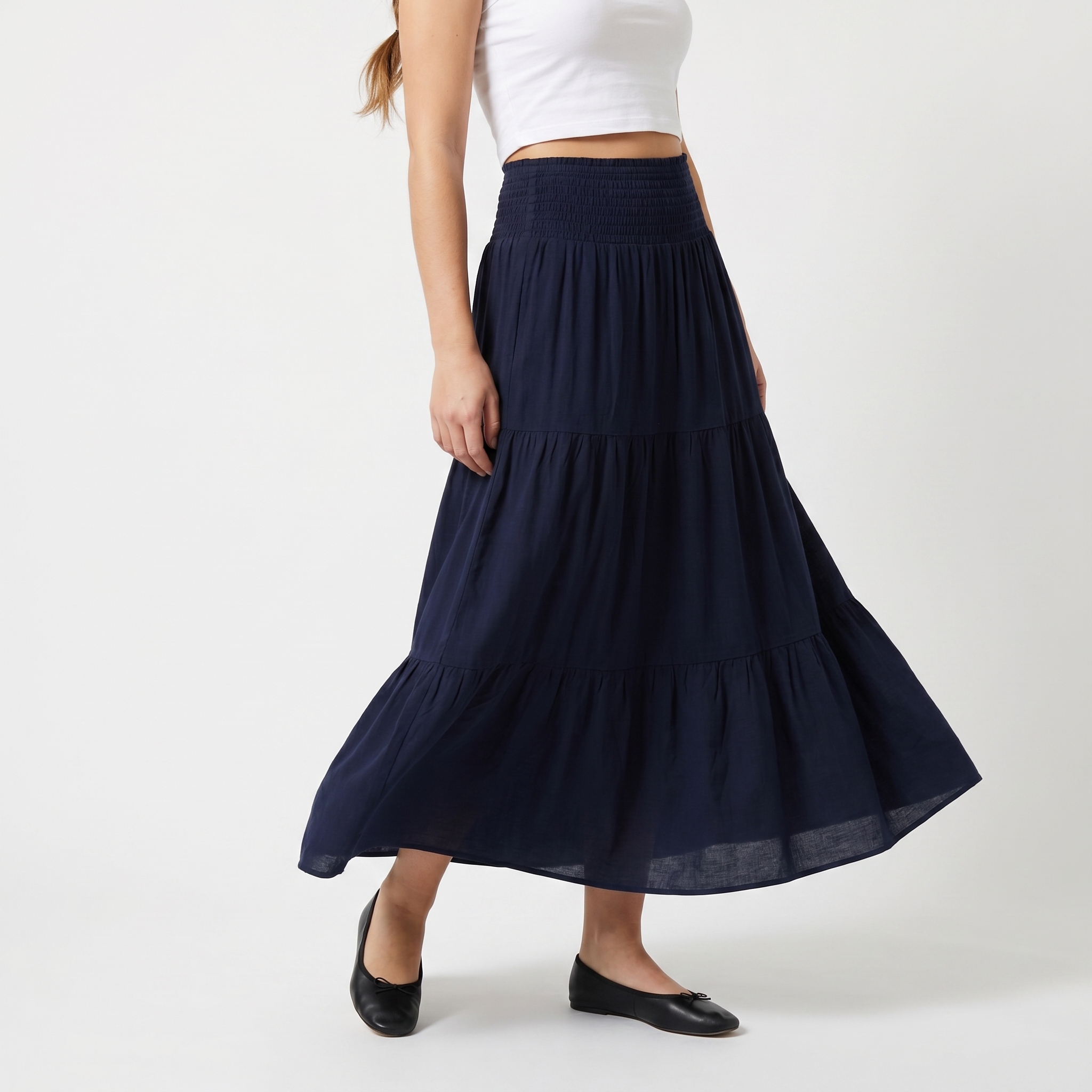 Elisa Slub Jupe