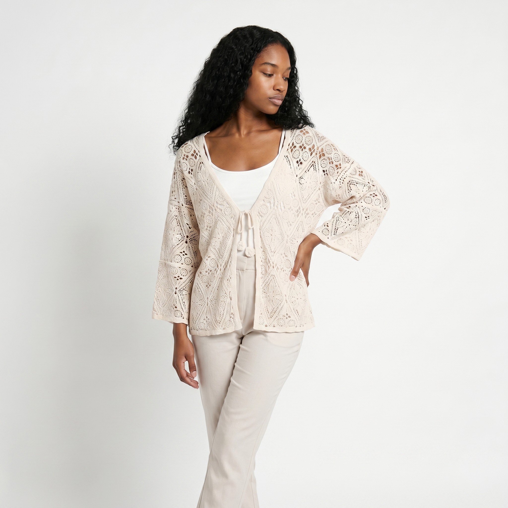 Sand Cardigan