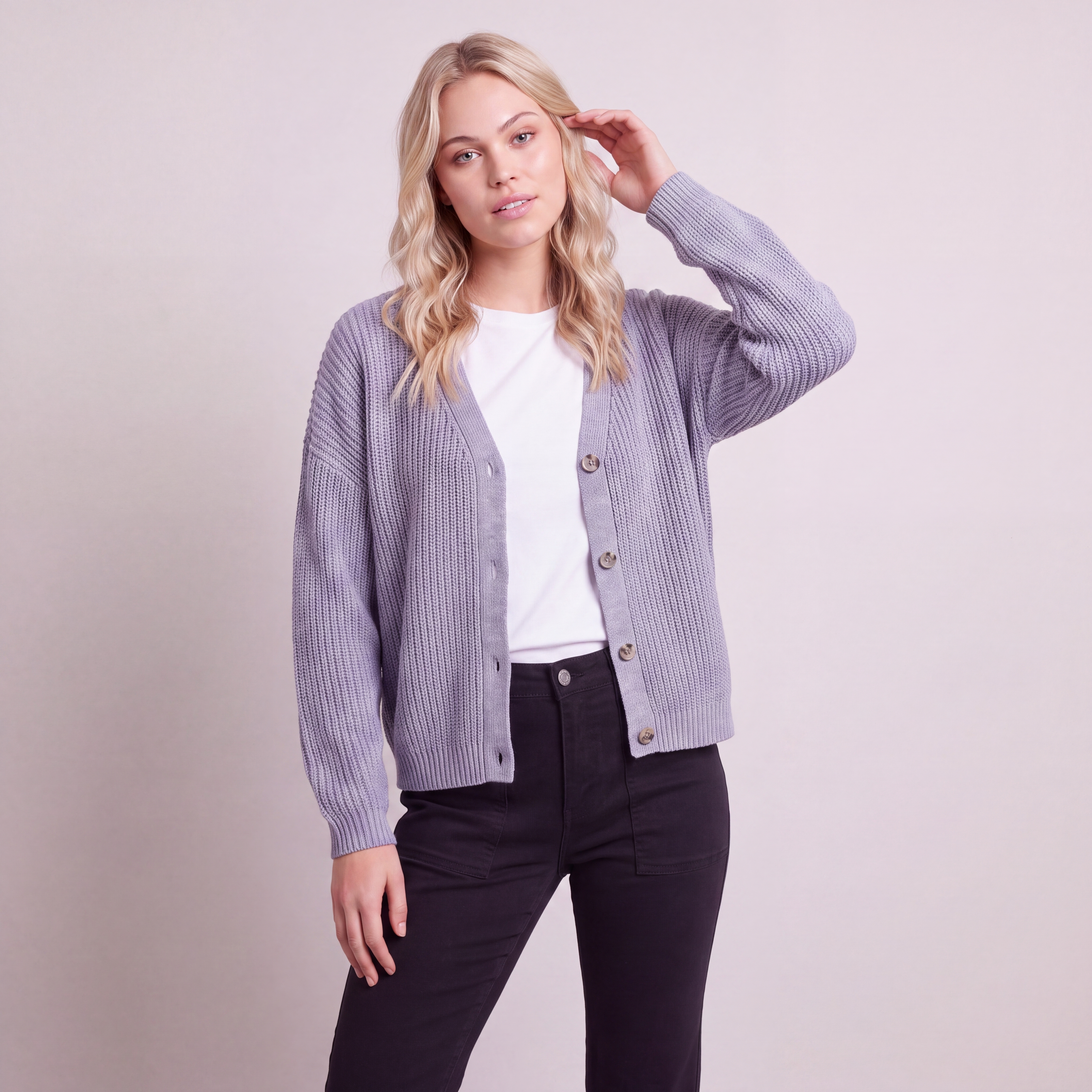 Mirna Twist Cardigan
