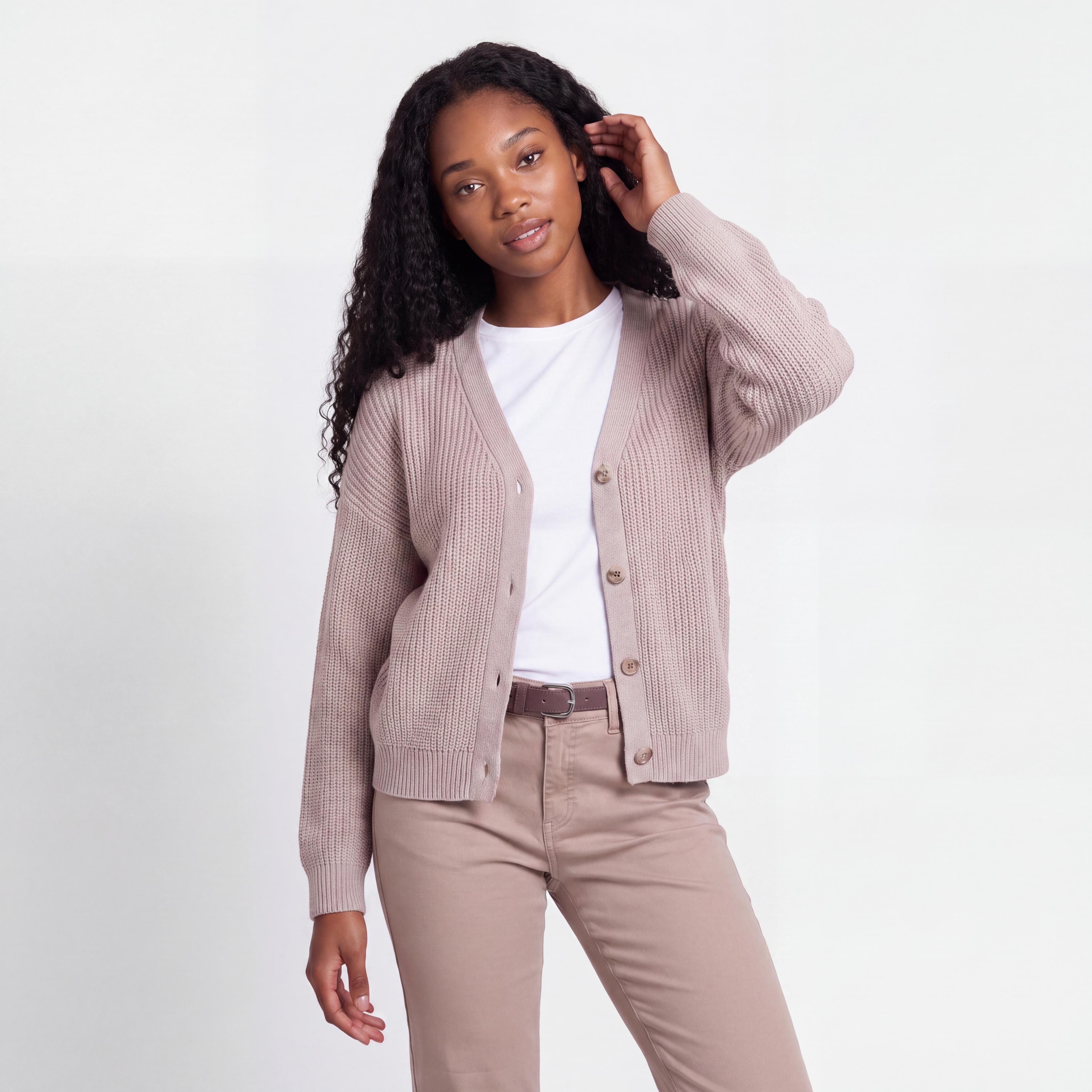 Mirna Twist Cardigan