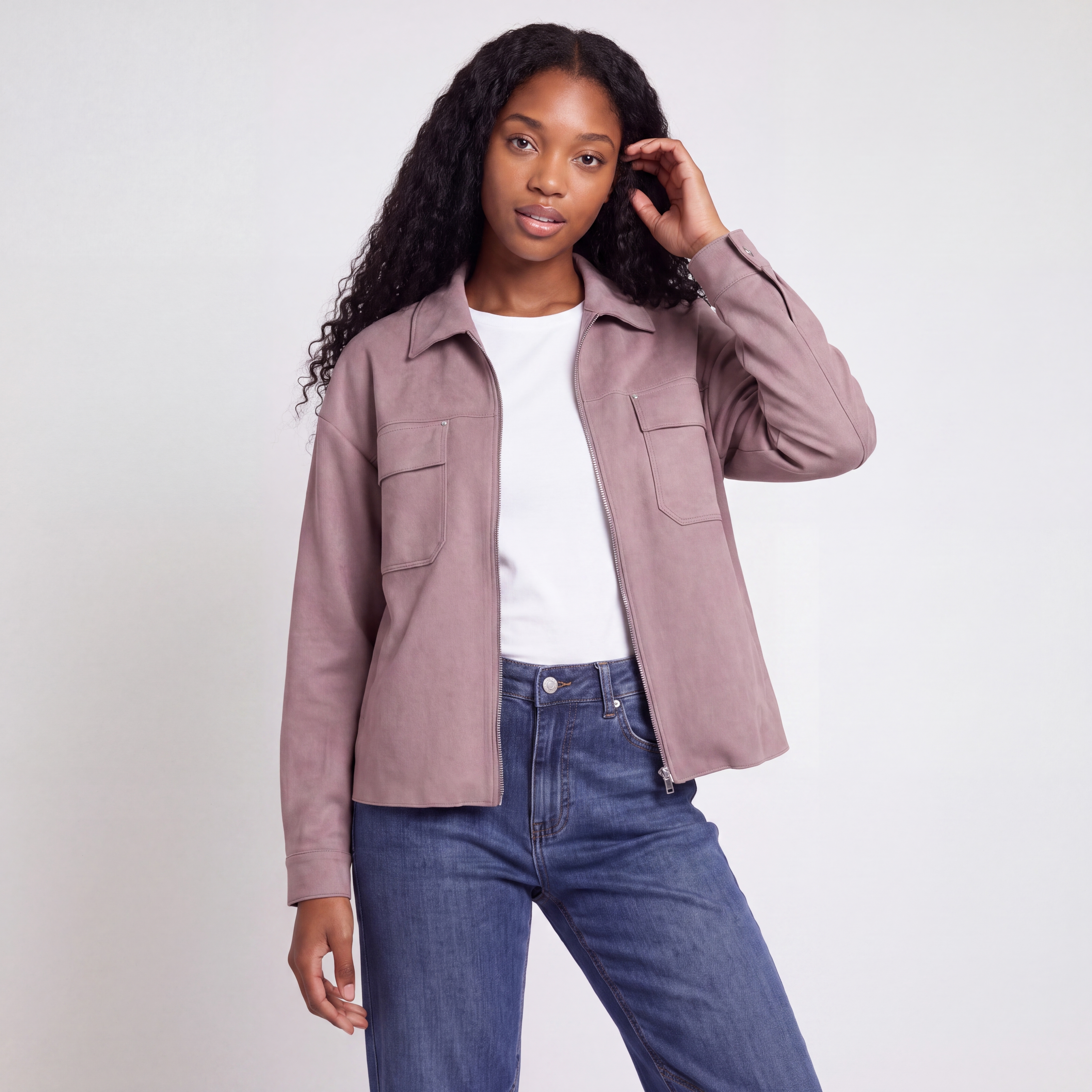 Suede Jacket