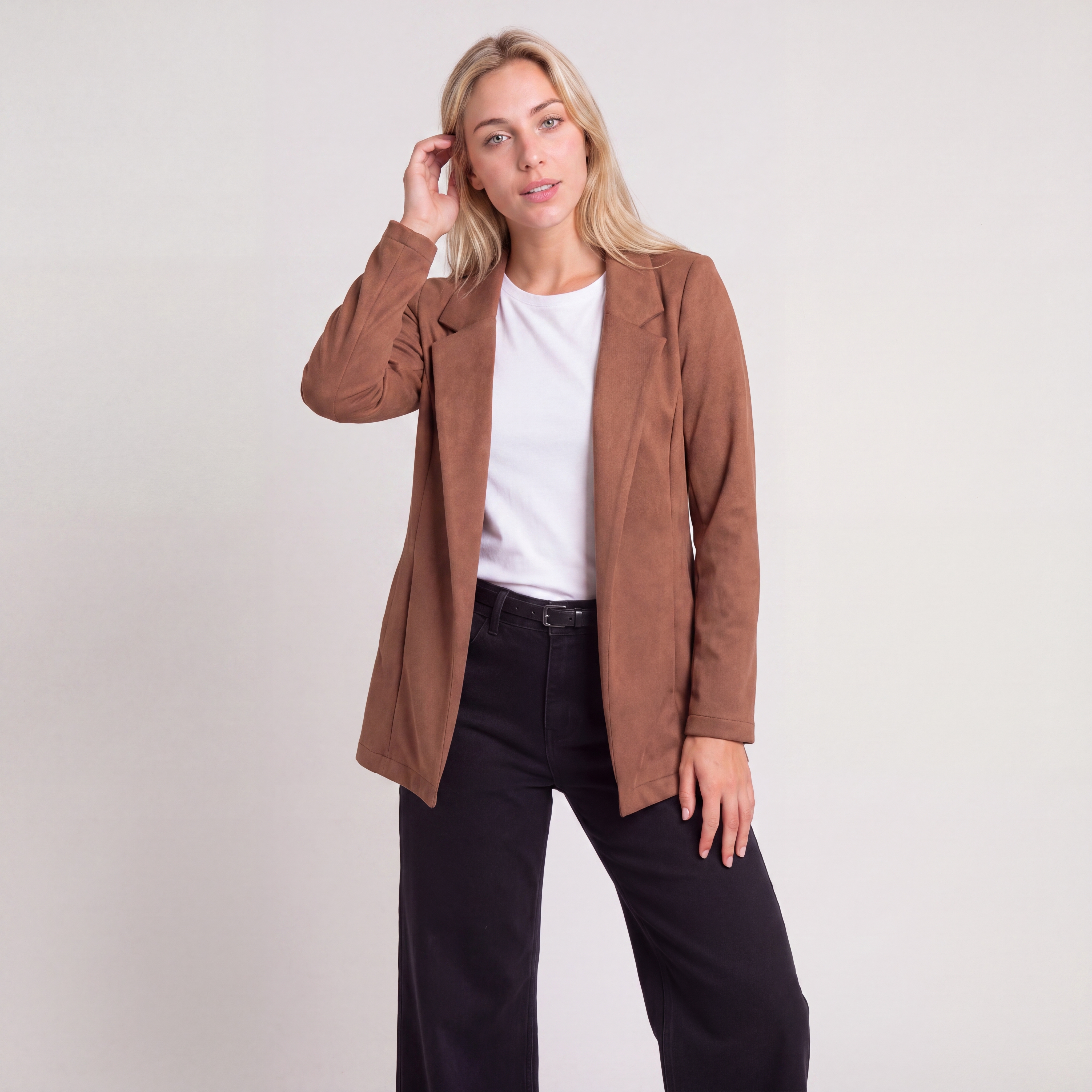 Suede Blazer