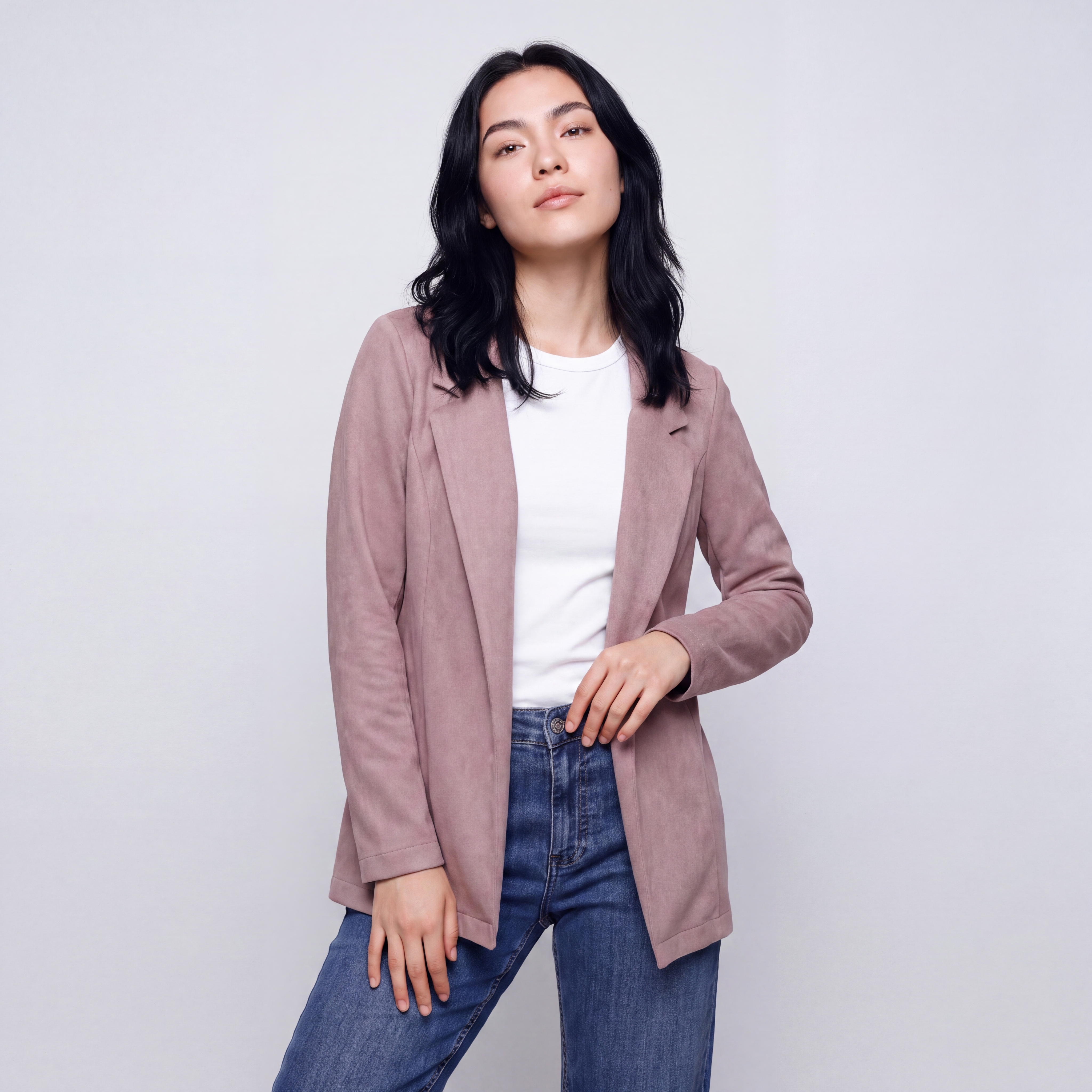 Suede Blazer