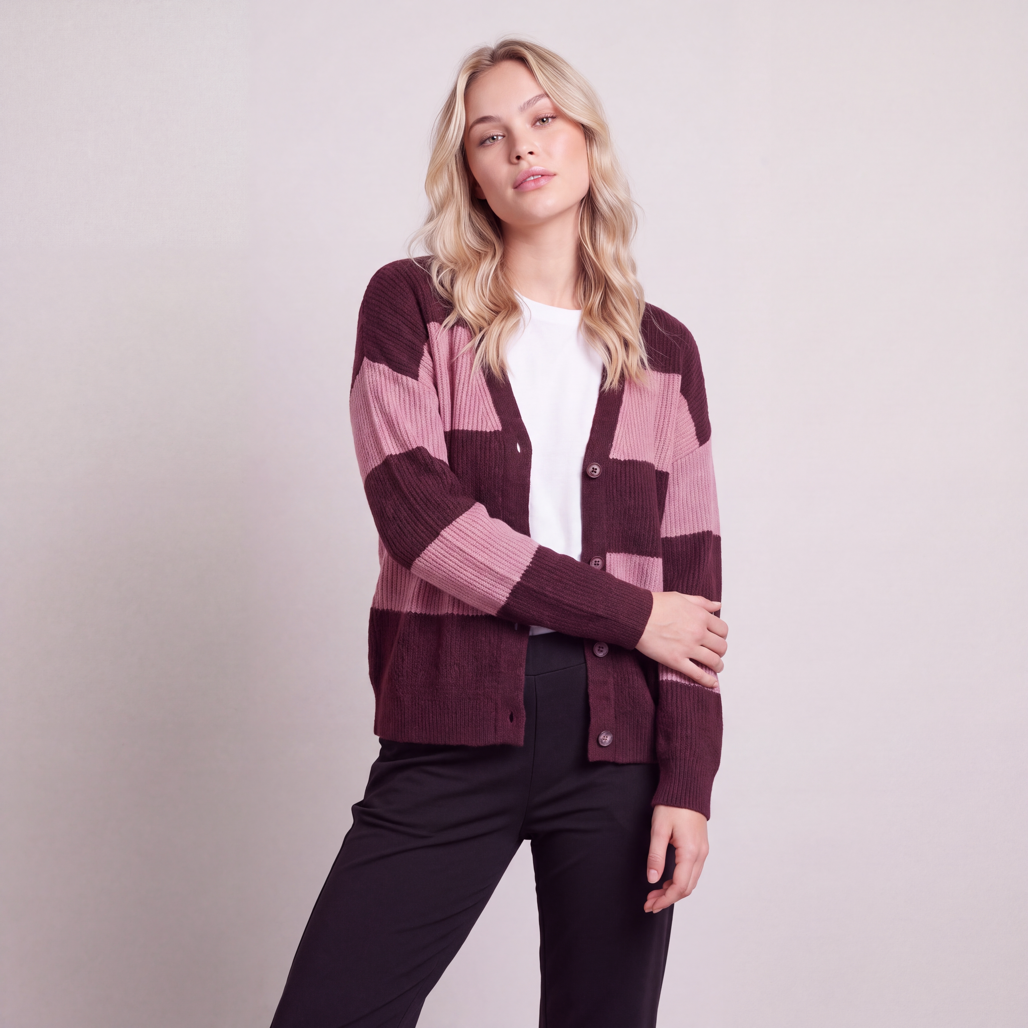 Malia Stripe Cardigan