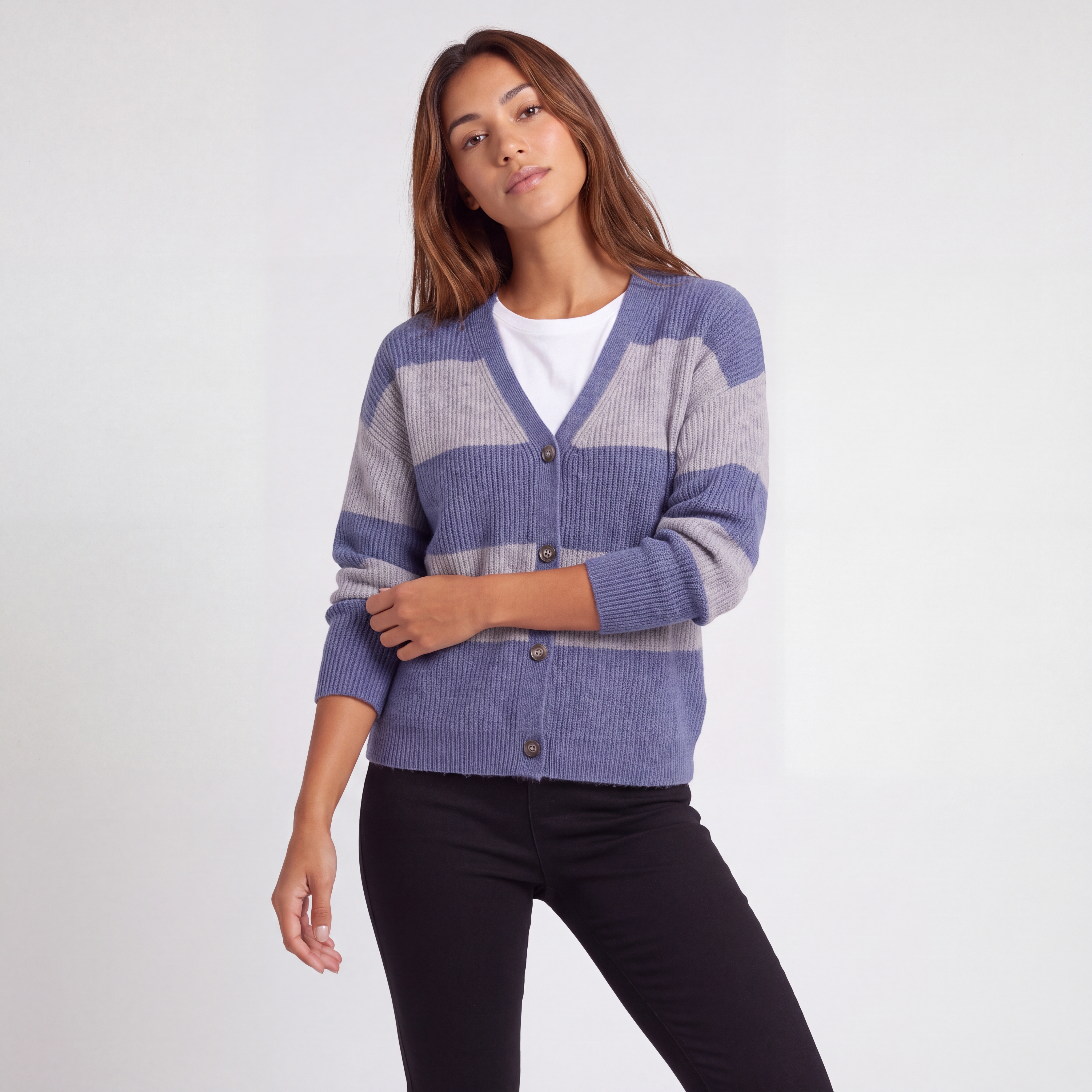 Malia Stripe Cardigan