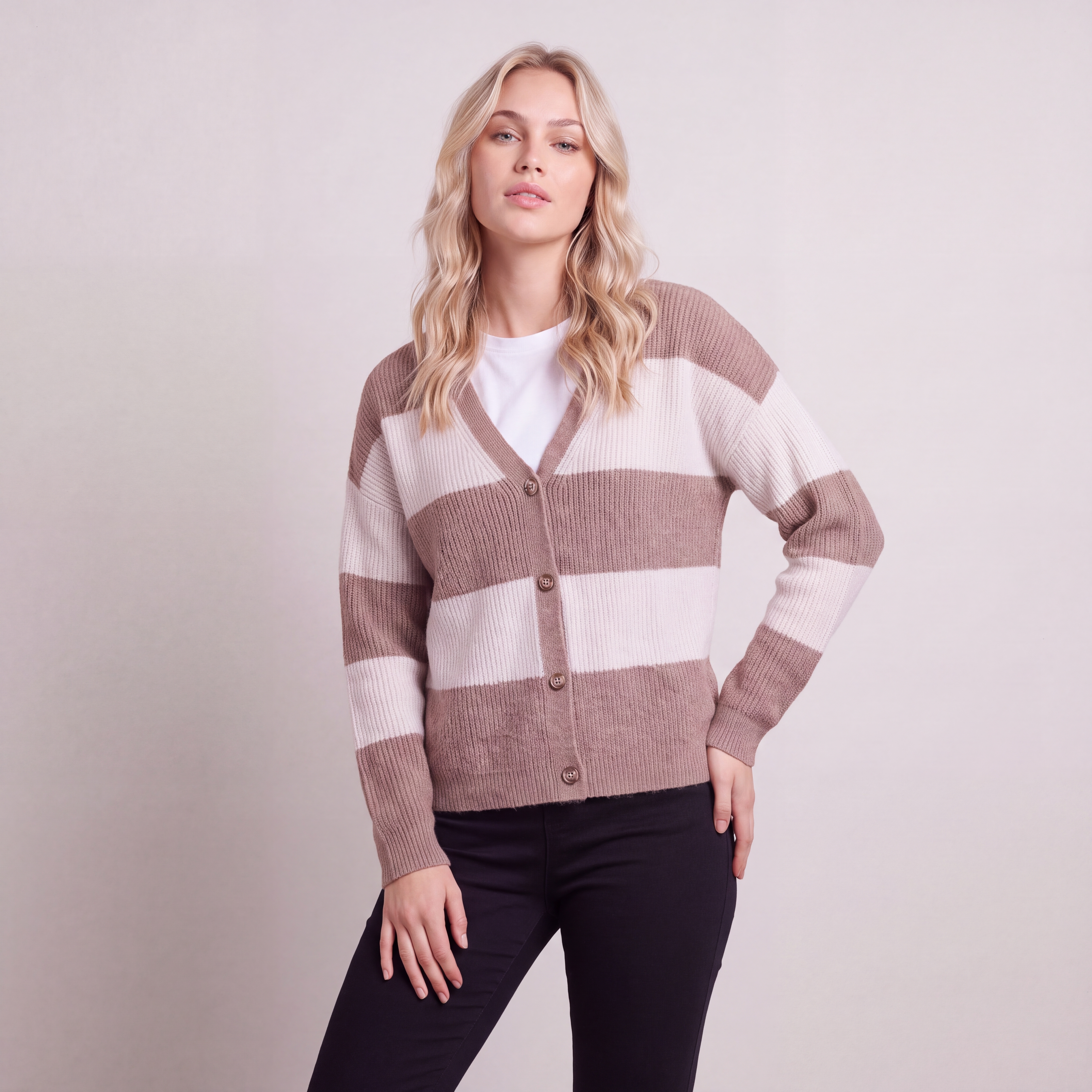 Malia Stripe Cardigan