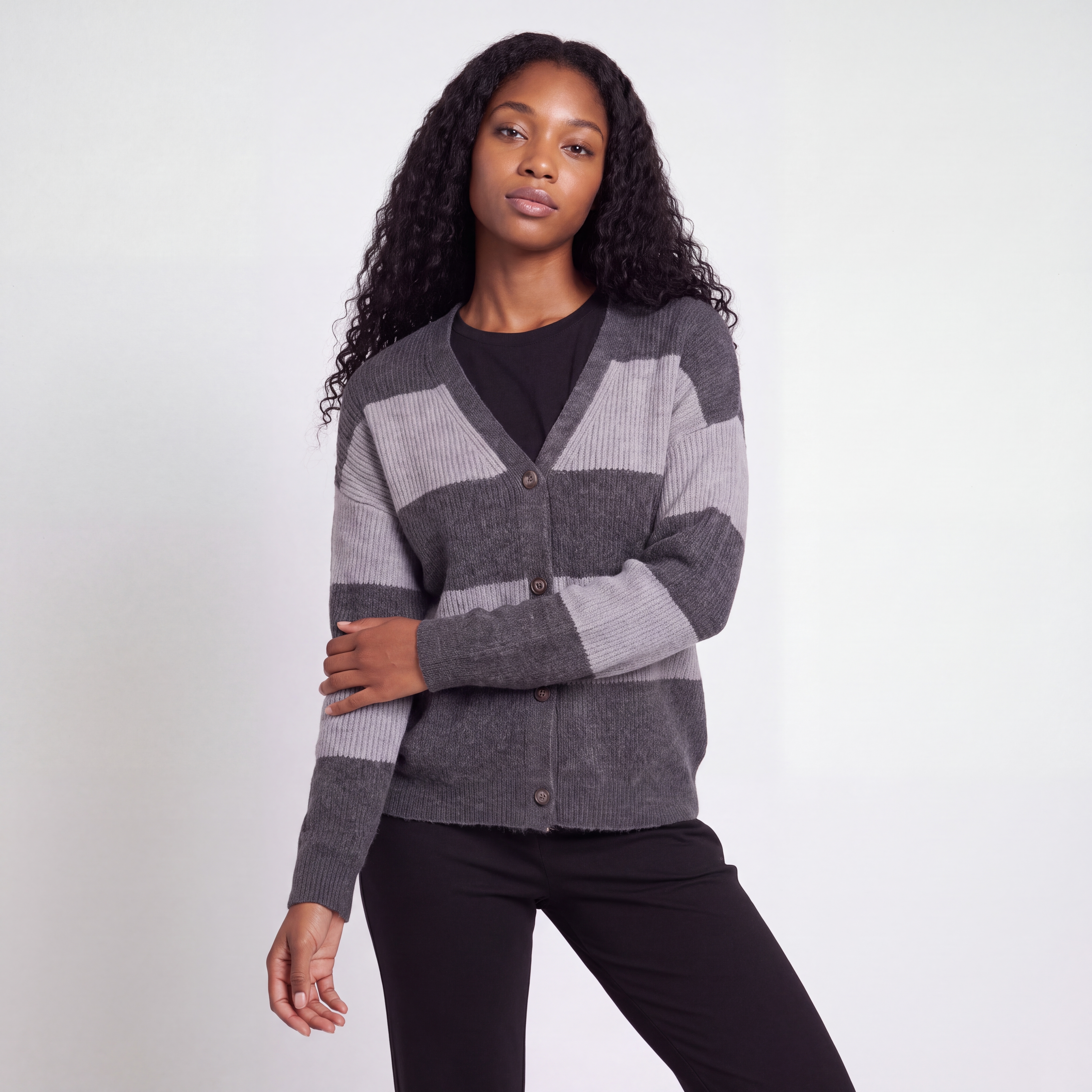 Malia Stripe Cardigan