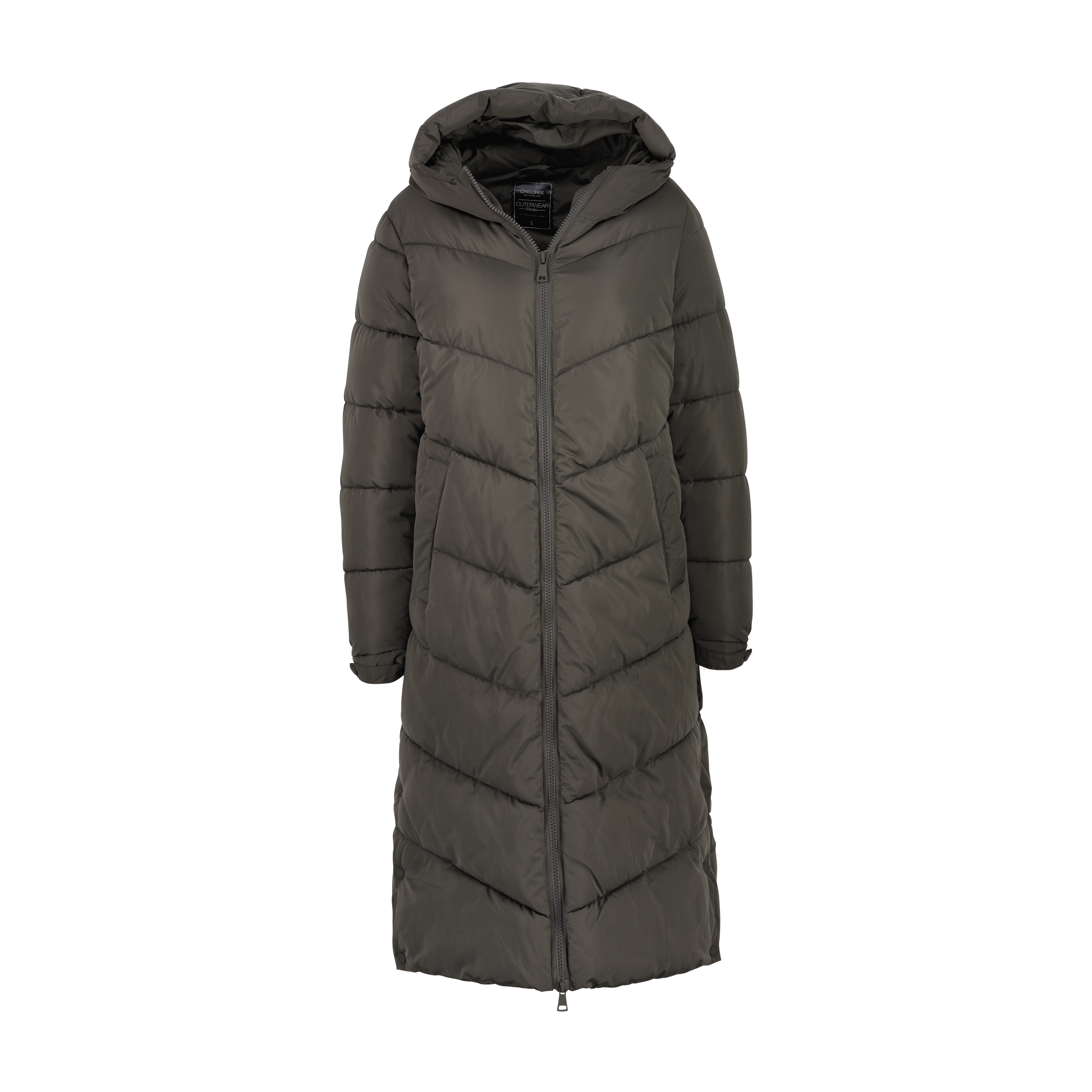 Vestes & Manteaux: Alaska Mantel en Olive CHF 16.95 pour femme | Chicor?�e
