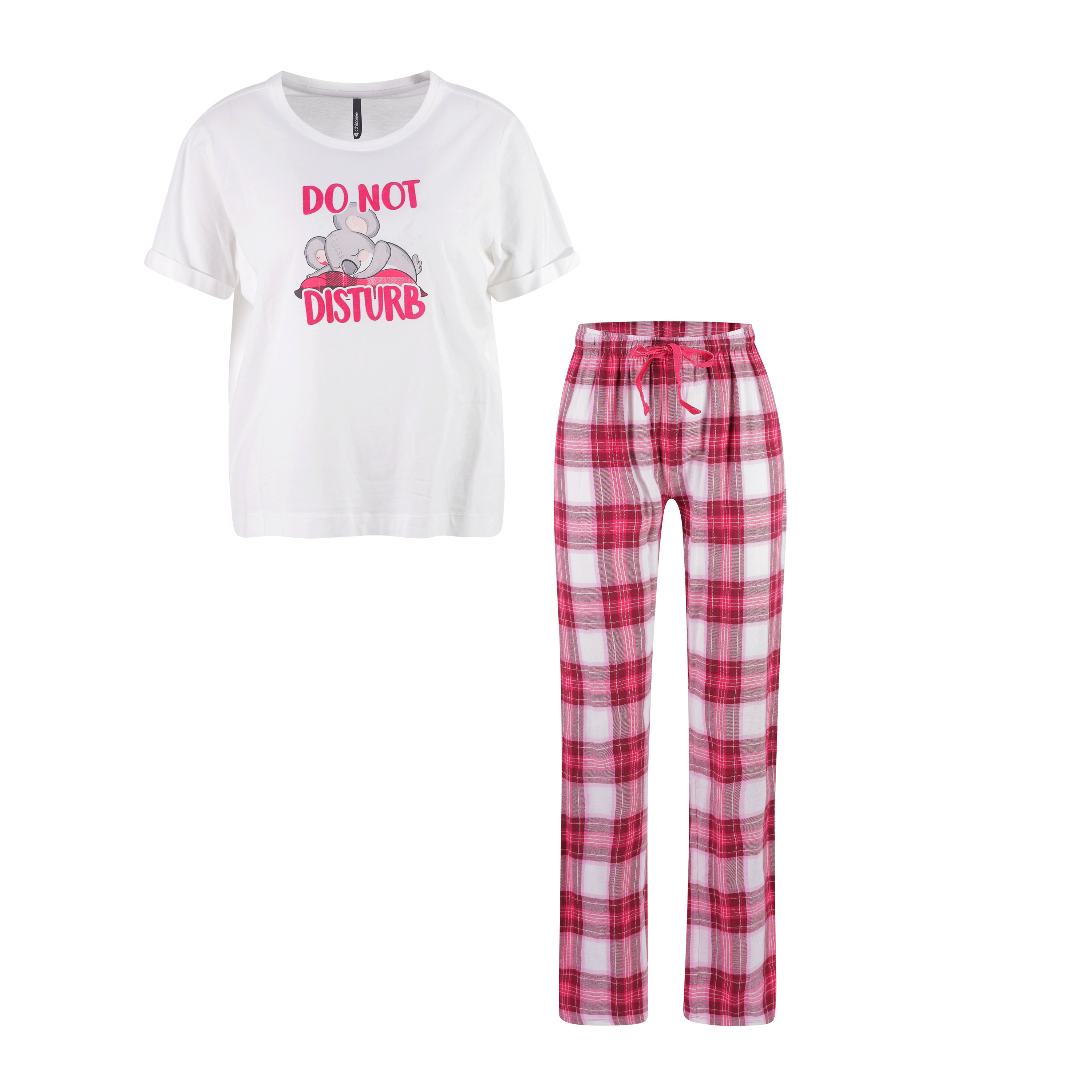 Flannel Shirt Pj Set
