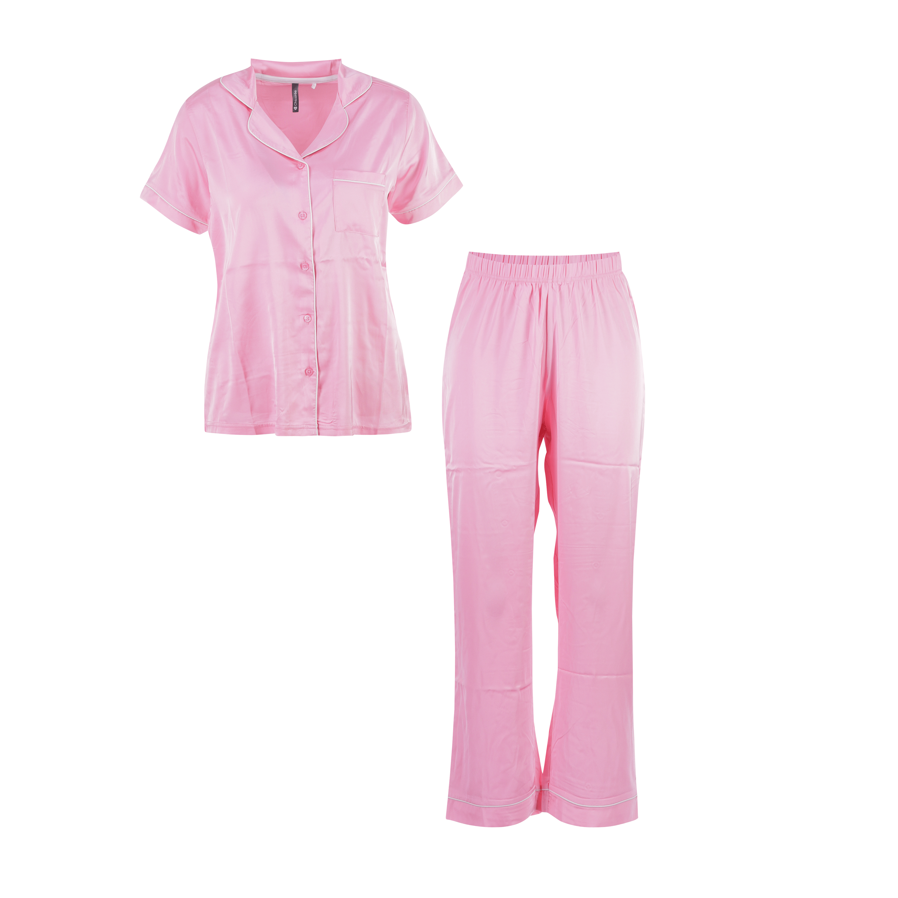 Satin Short Pj Set