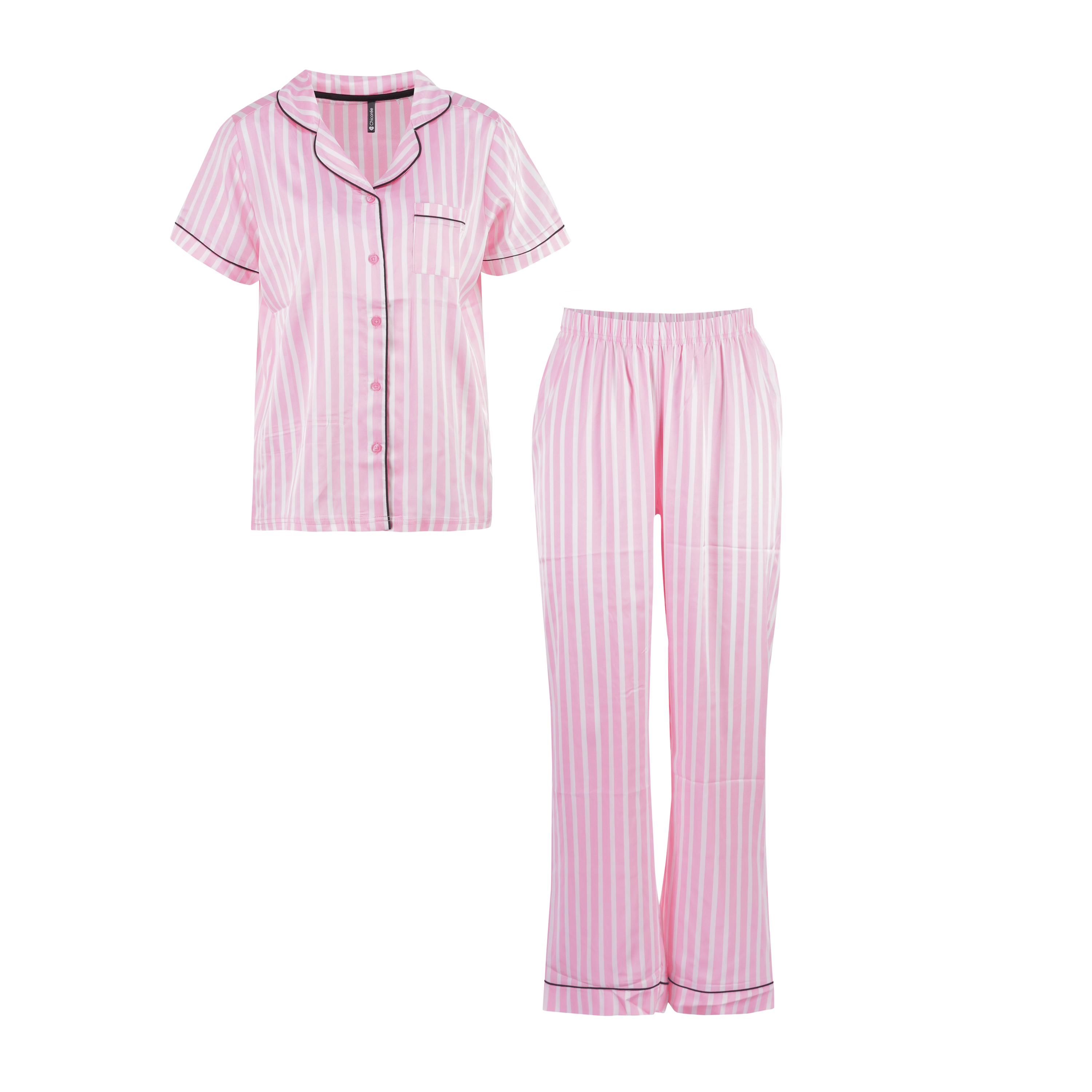 Satin Short Pj Set