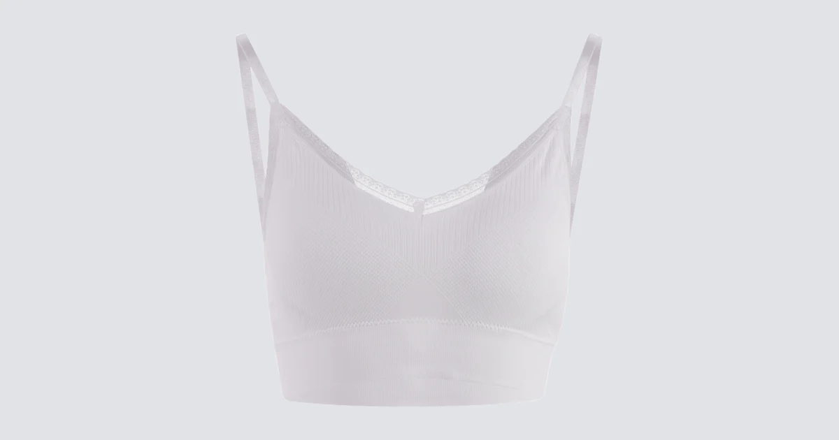 Channel Bra Accessoires: Bea Bra Top in Weiss CHF 5.95 für Frauen | Chicorée