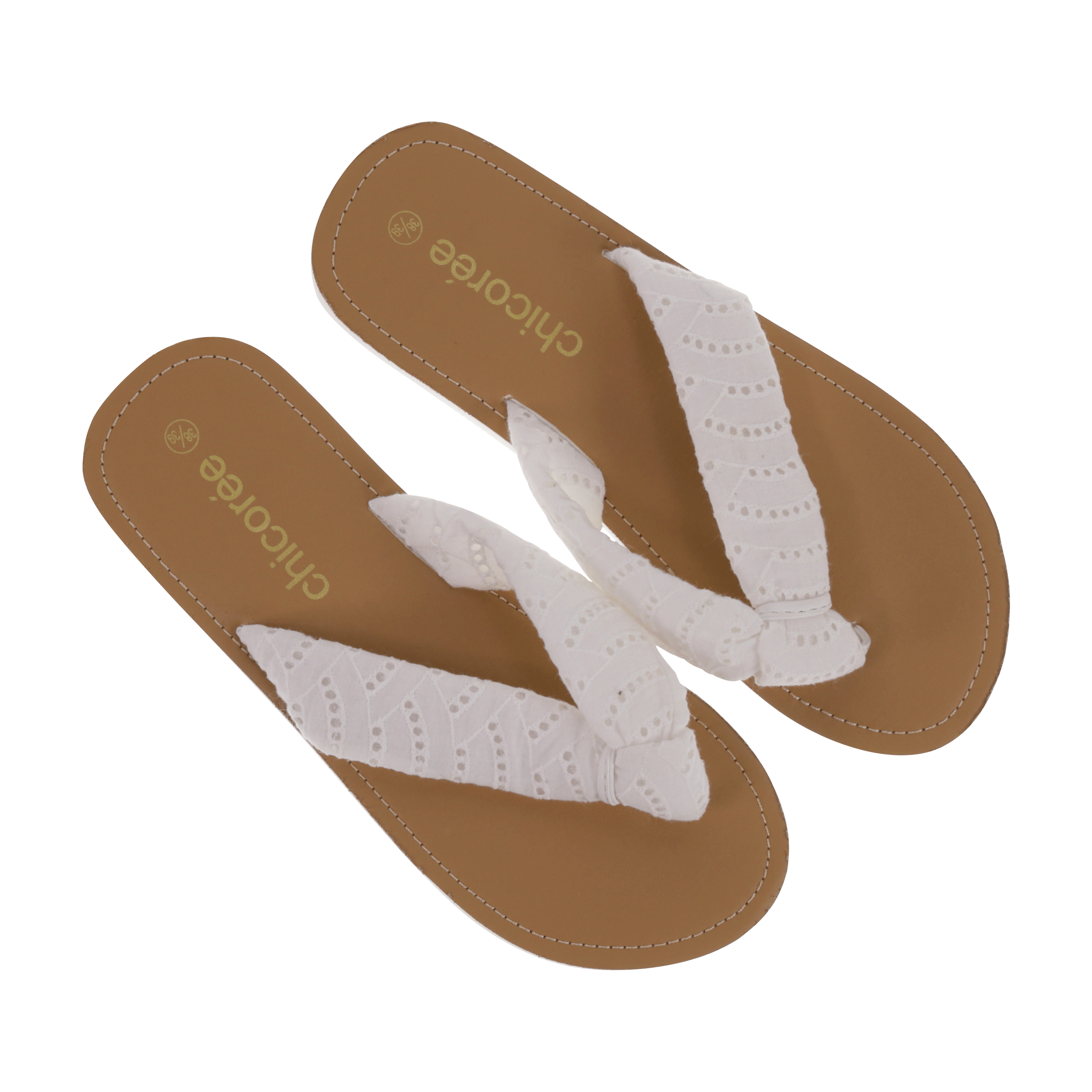 Accessoires: Tiara Flip Flop en Blanc CHF 8.95 pour femme | Chicorée