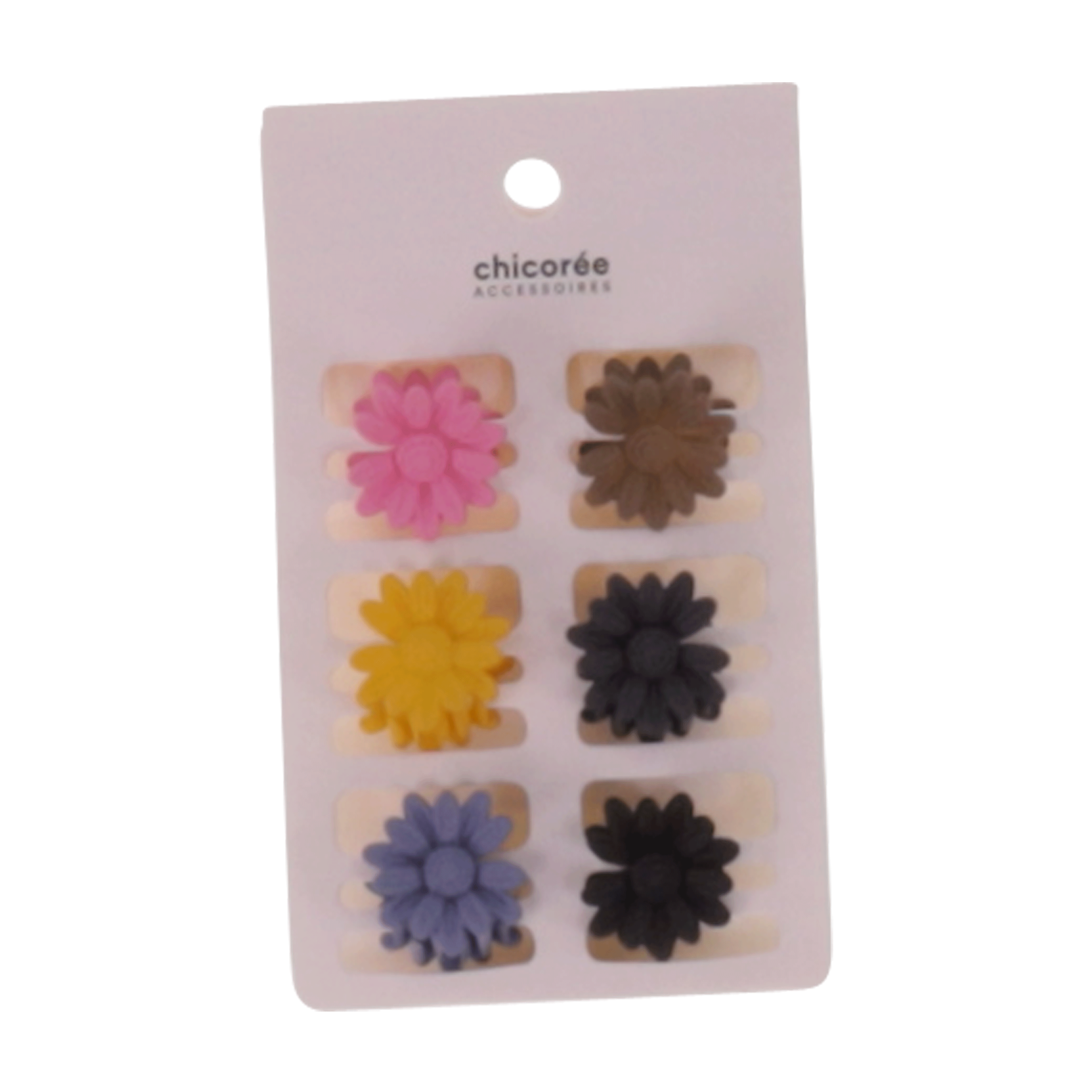 Sunflower Clips 6pcs