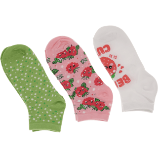 Strawberry Socks 3pk