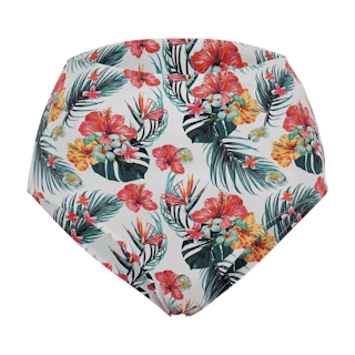 Bademode: Lilly High Panties Print in Weiss CHF 7.95 für Frauen Chicorée Bademode: Lilly High Panties Print in Weiss CHF 7.95 für Frauen Chicorée